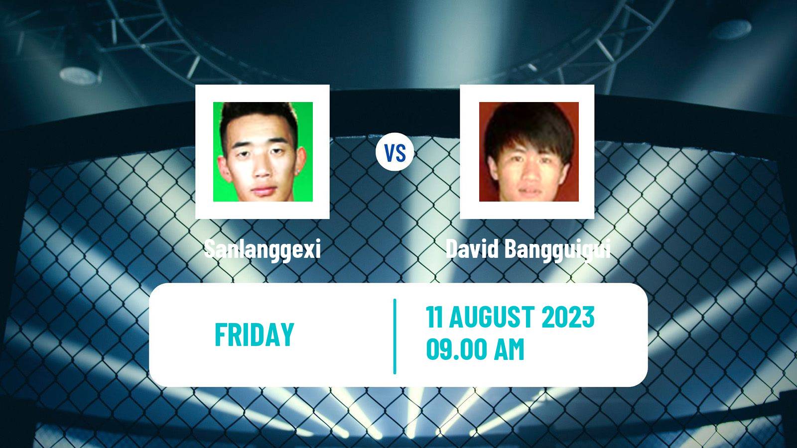 MMA Strawweight One Championship Men Sanlanggexi - David Bangguigui