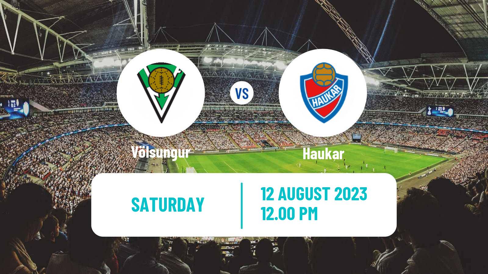 Soccer Icelandic Division 2 Völsungur - Haukar