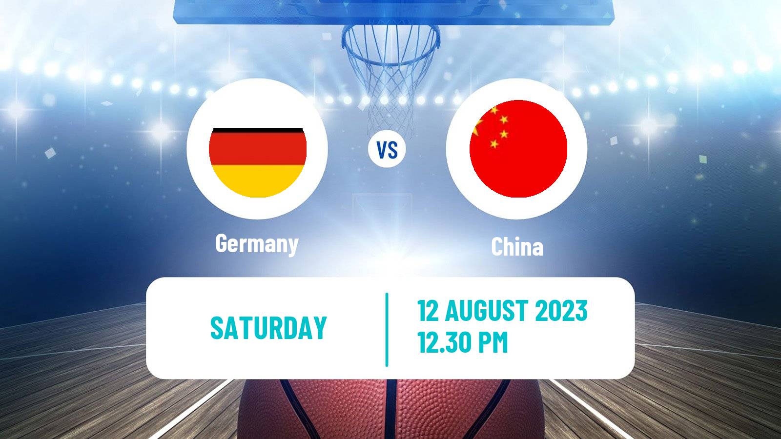 Basketball DBB Supercup Germany - China