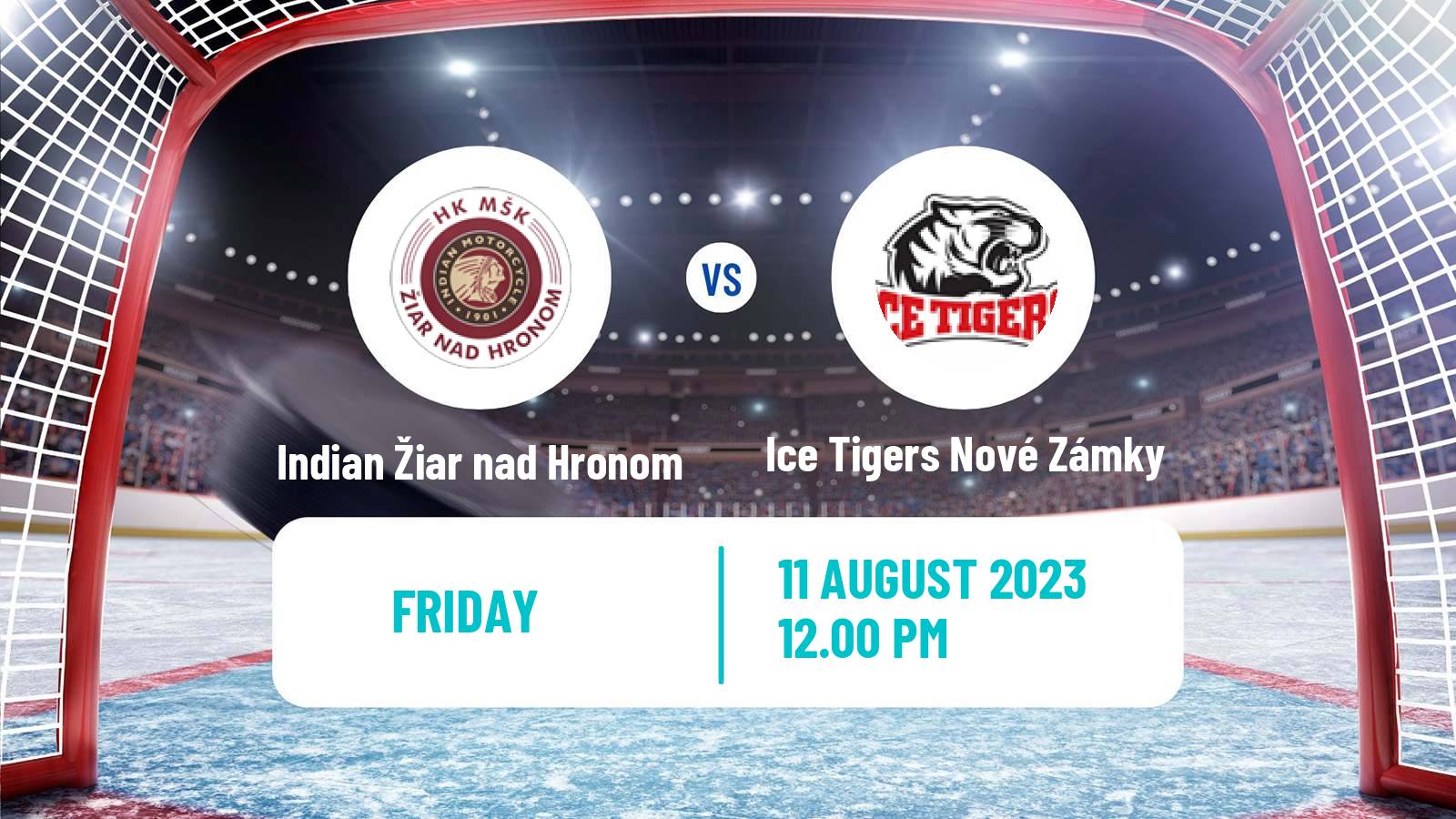 Hockey Slovak Cup Hockey Indian Žiar nad Hronom - Ice Tigers Nové Zámky