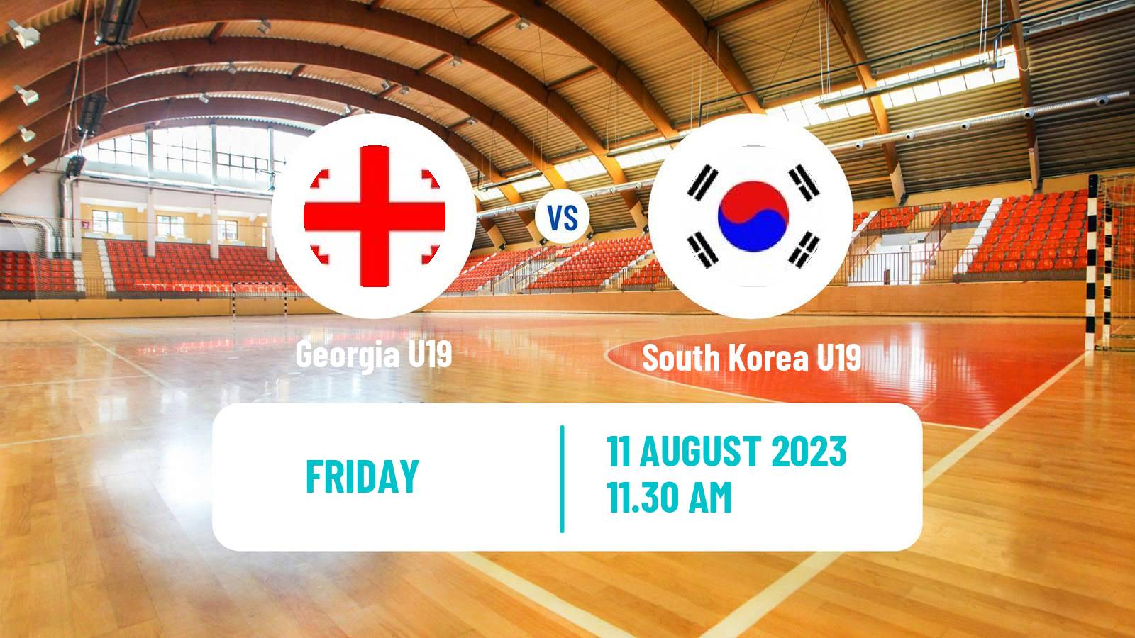 Handball World Championship U19 Handball Georgia U19 - South Korea U19