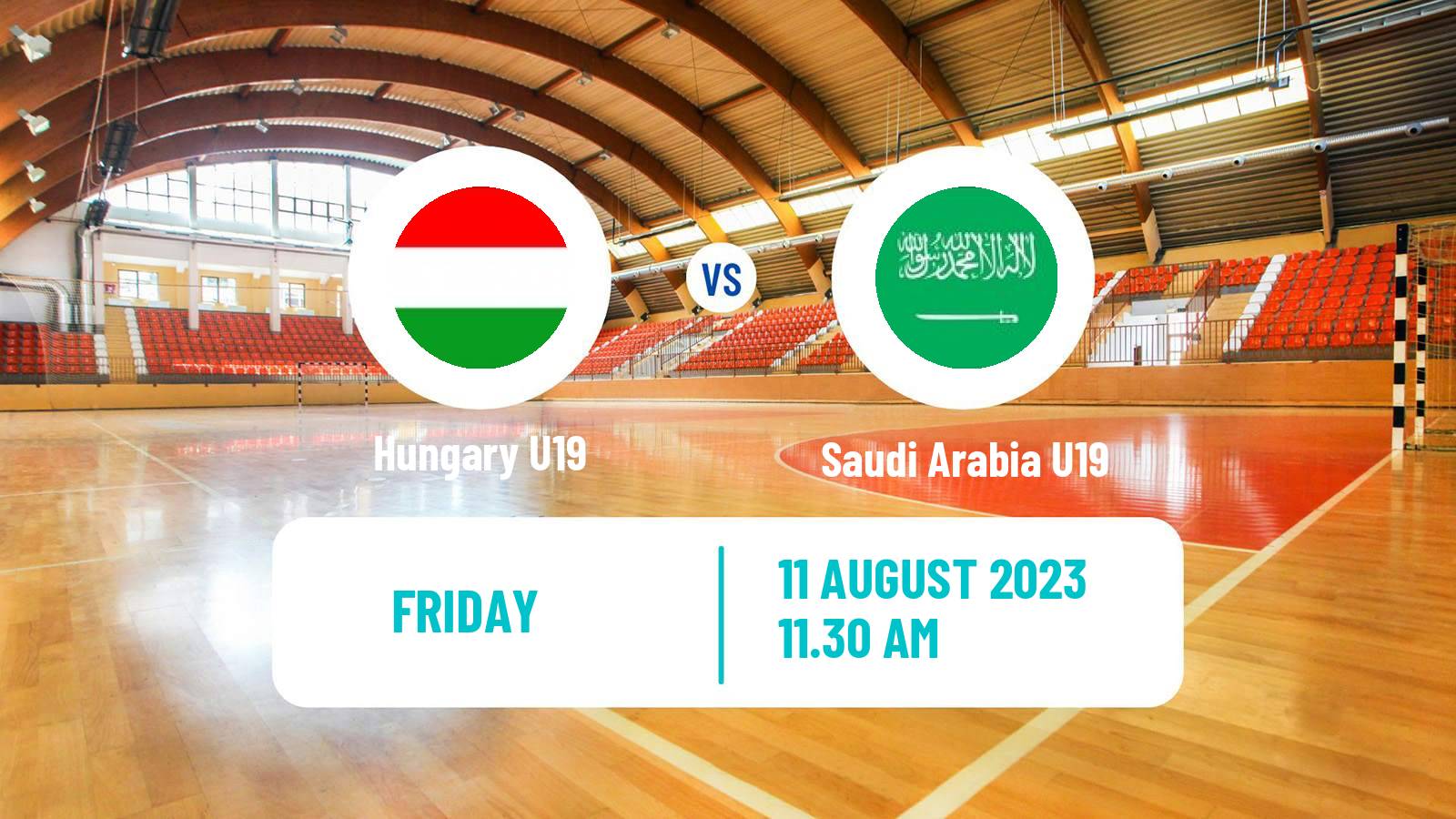 Handball World Championship U19 Handball Hungary U19 - Saudi Arabia U19