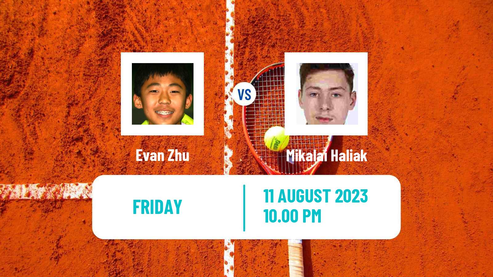 Tennis ITF M25 Baotou Men Evan Zhu - Mikalai Haliak
