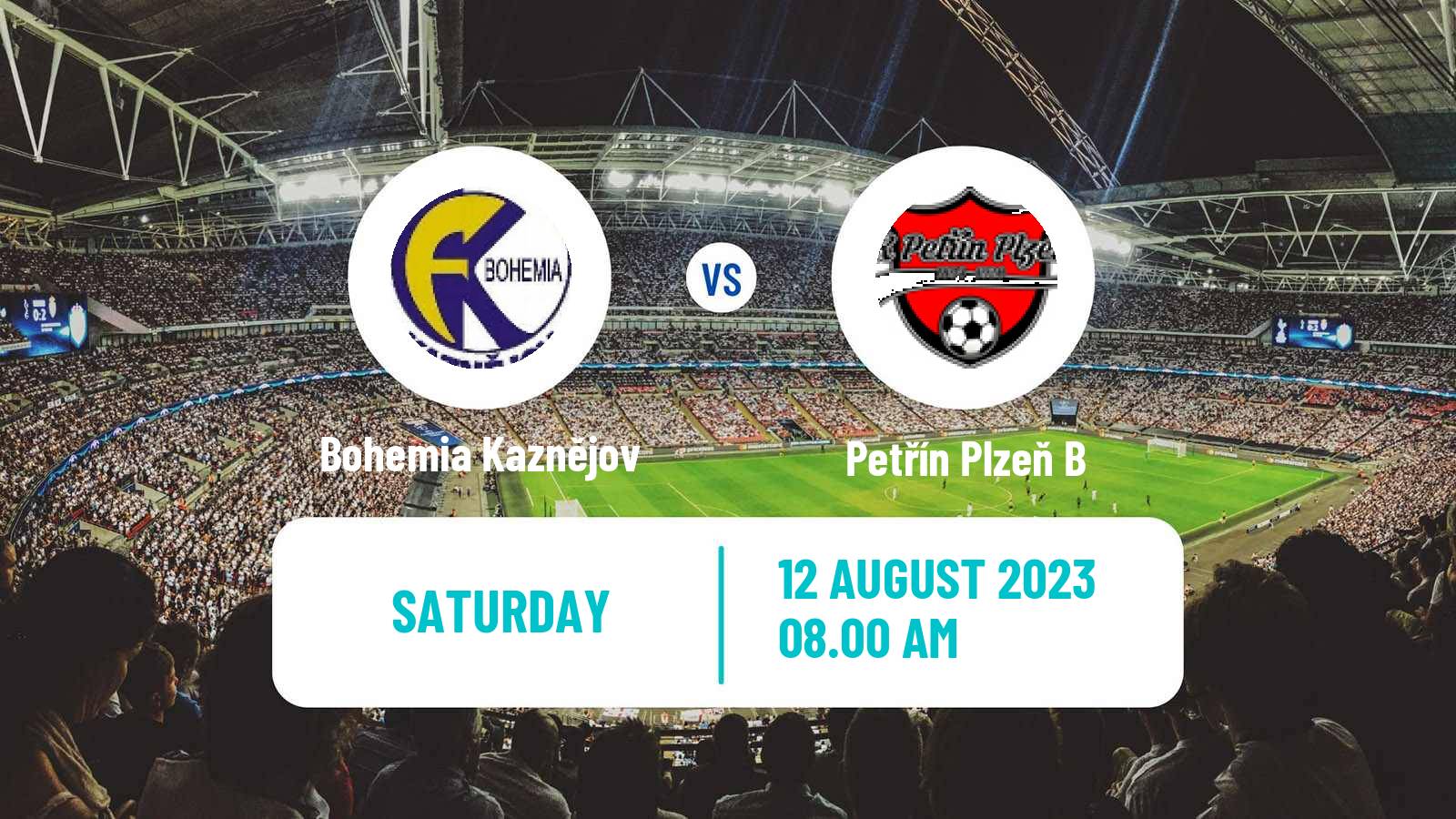 Soccer Czech Plzensky KP Bohemia Kaznějov - Petřín Plzeň B