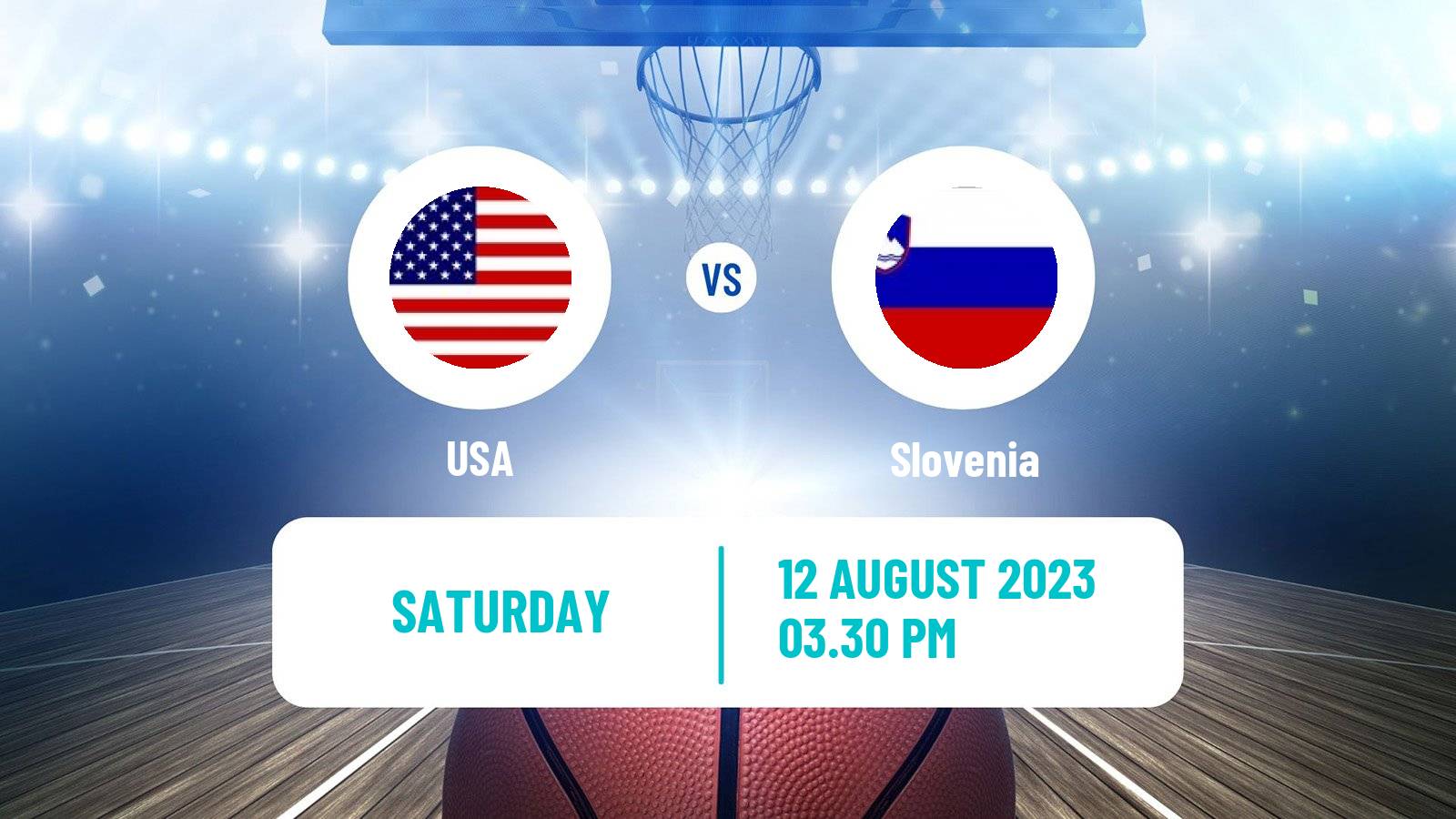 Basketball Friendly International Basketball USA - Slovenia