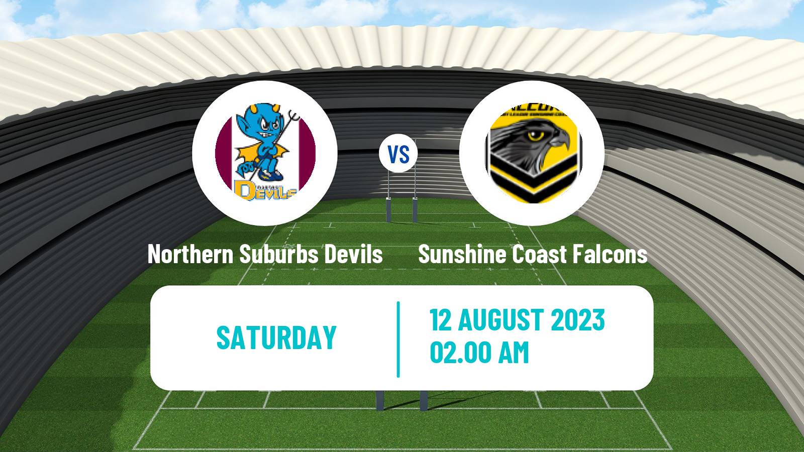Rugby league Australian Queensland Cup Northern Suburbs Devils - Sunshine Coast Falcons