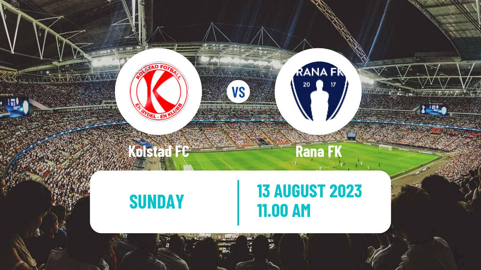 Soccer Norwegian Division 3 - Group 5 Kolstad - Rana