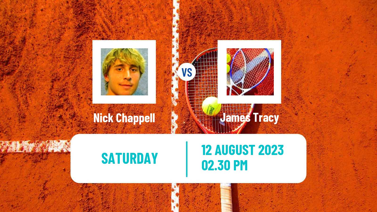 Tennis Stanford Challenger Men Nick Chappell - James Tracy