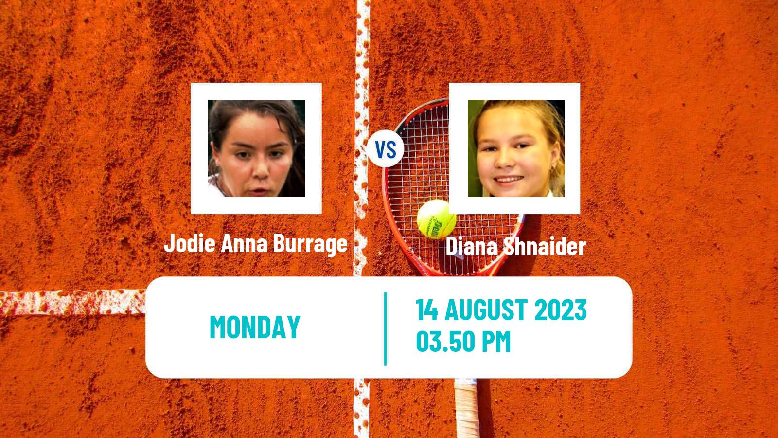 Tennis Stanford Challenger Women Jodie Anna Burrage - Diana Shnaider