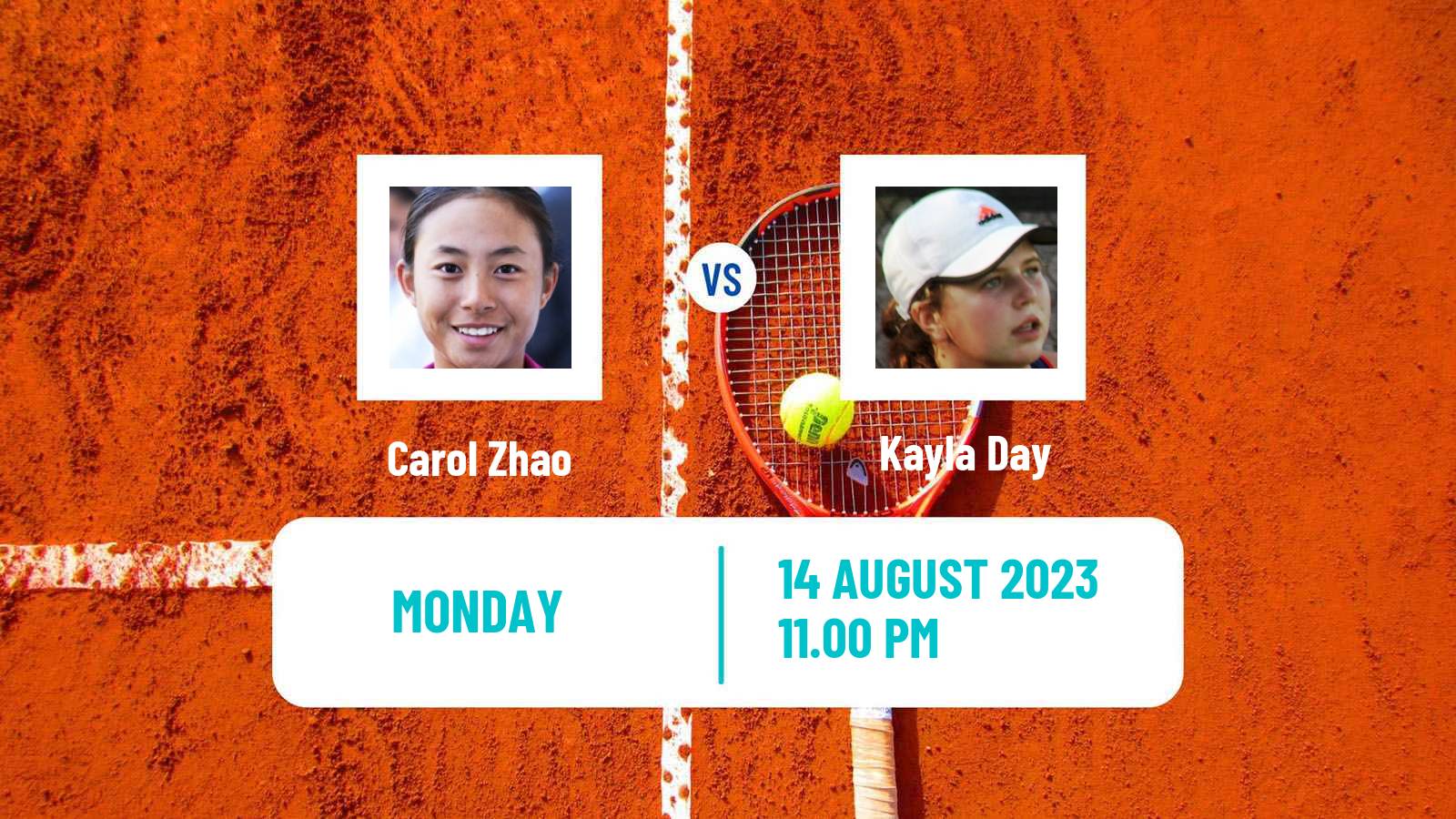 Tennis Stanford Challenger Women Carol Zhao - Kayla Day