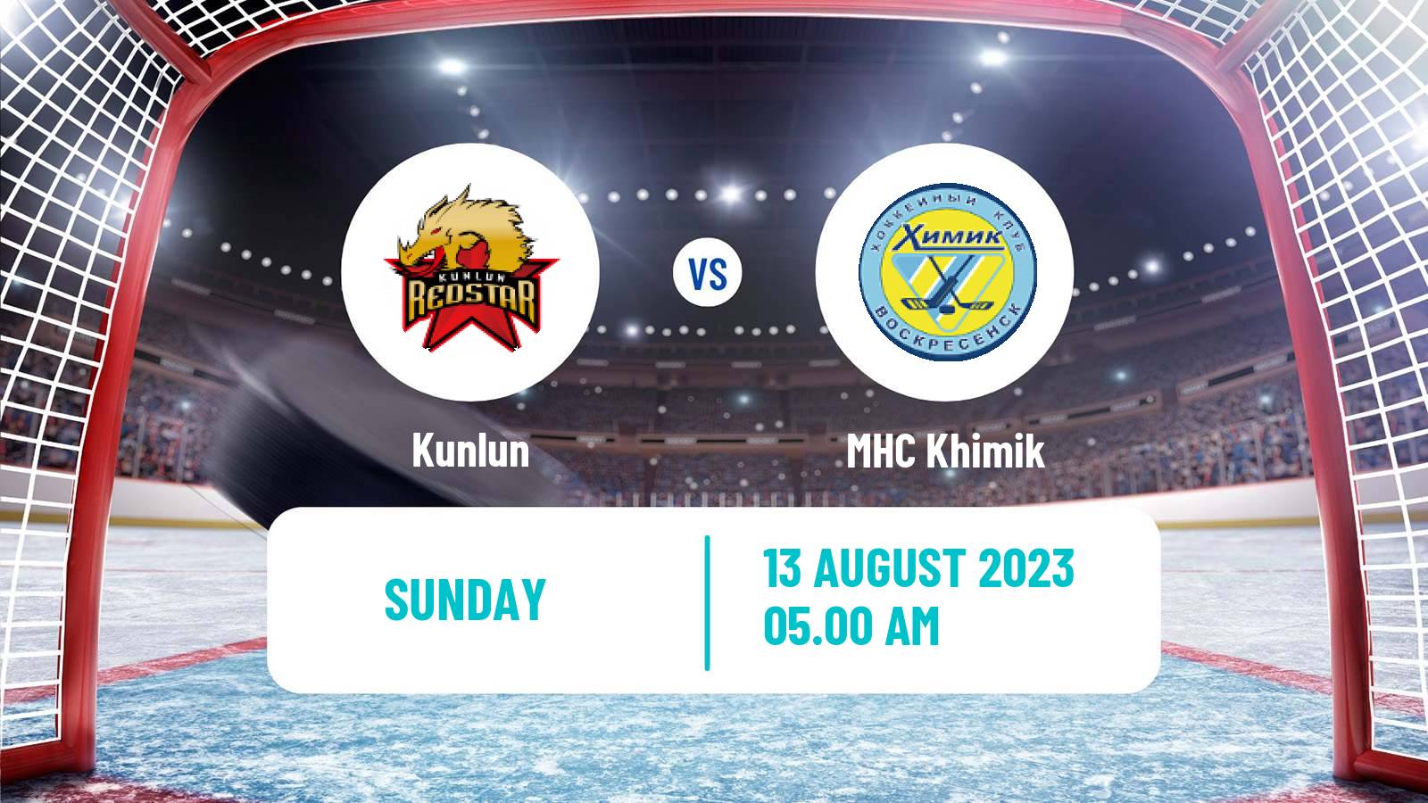 Hockey Club Friendly Ice Hockey Kunlun - Khimik