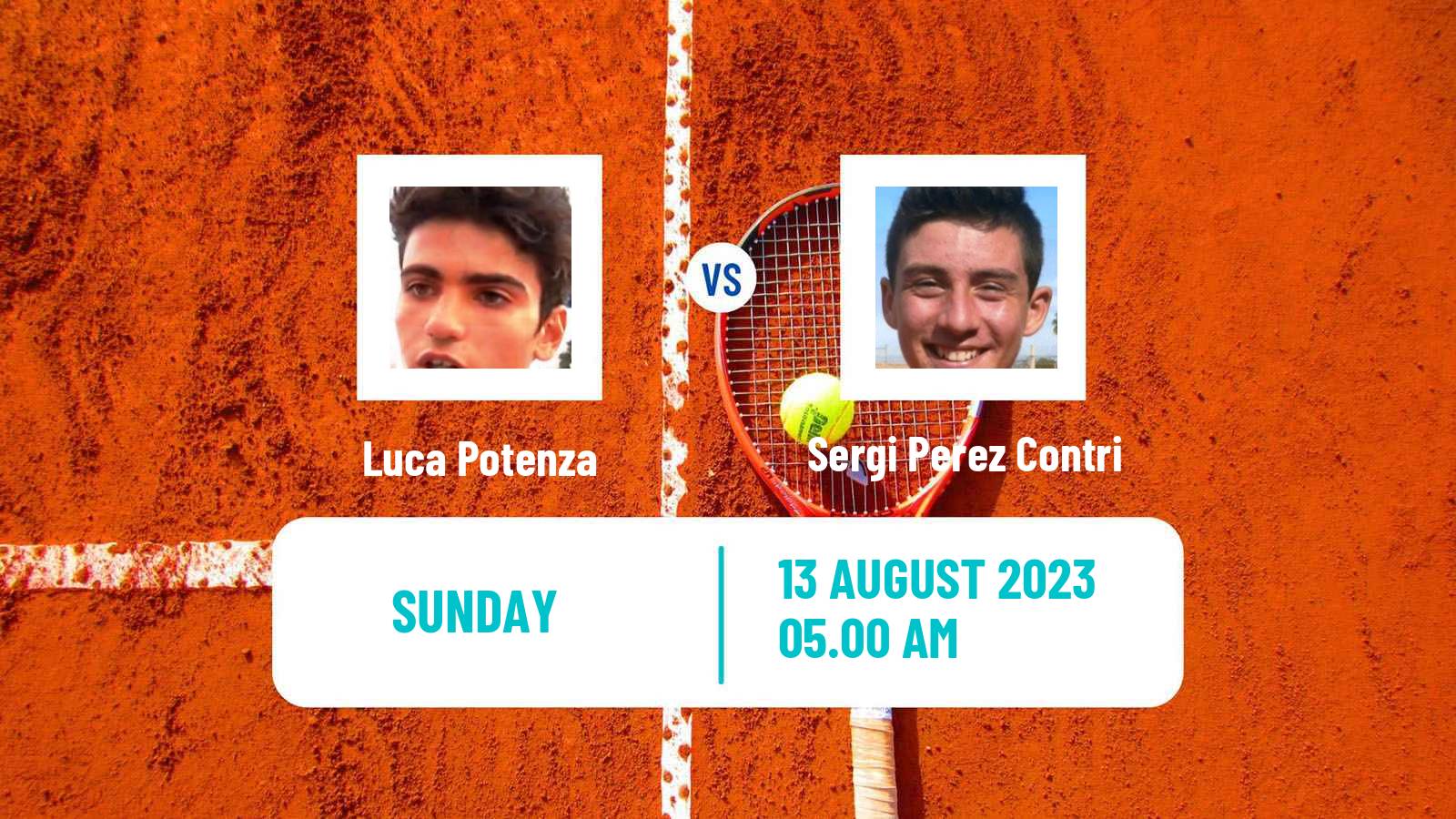 Tennis Todi Challenger Men 2023 Luca Potenza - Sergi Perez Contri