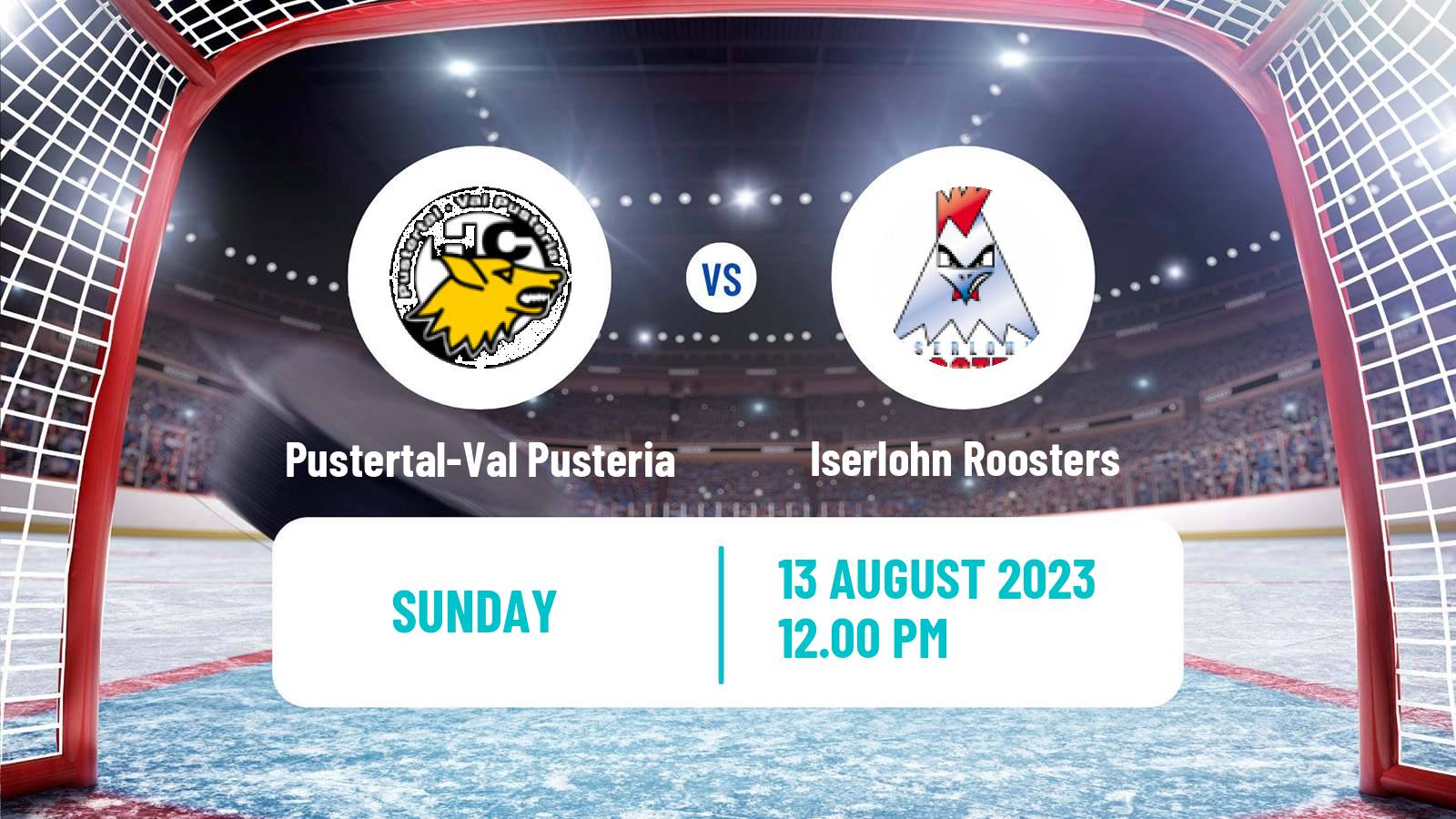 Hockey Club Friendly Ice Hockey Pustertal-Val Pusteria - Iserlohn Roosters