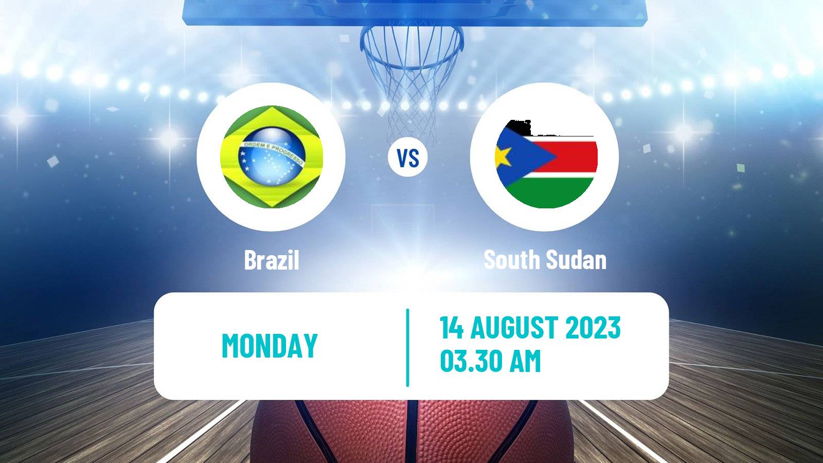 Basketball Friendly International Basketball Brazil - South Sudan