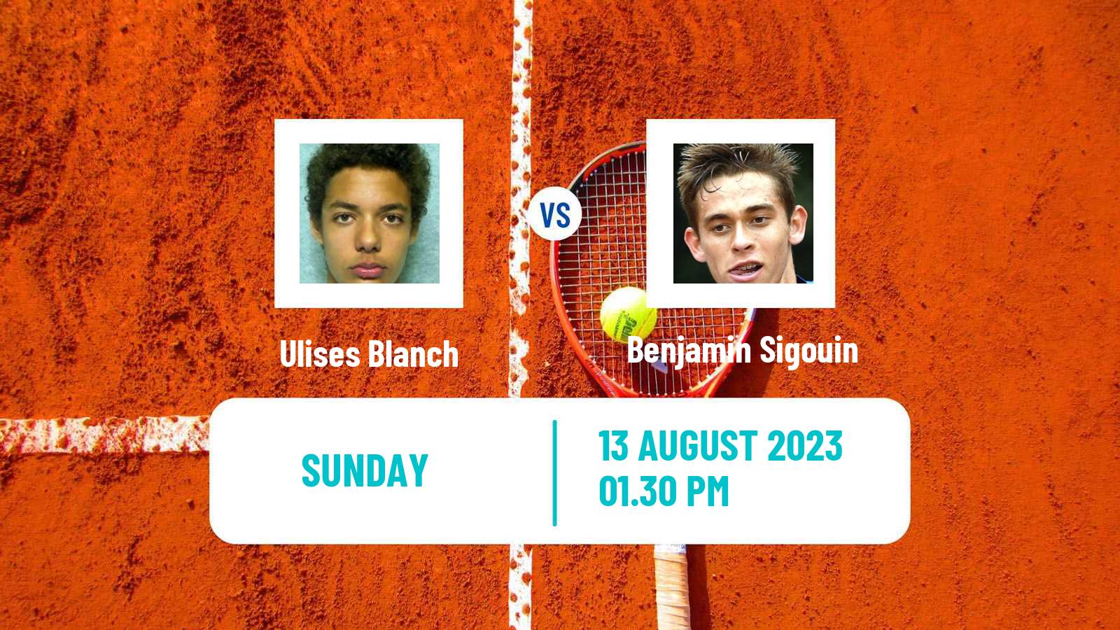 Tennis Winnipeg Challenger Men 2023 Ulises Blanch - Benjamin Sigouin