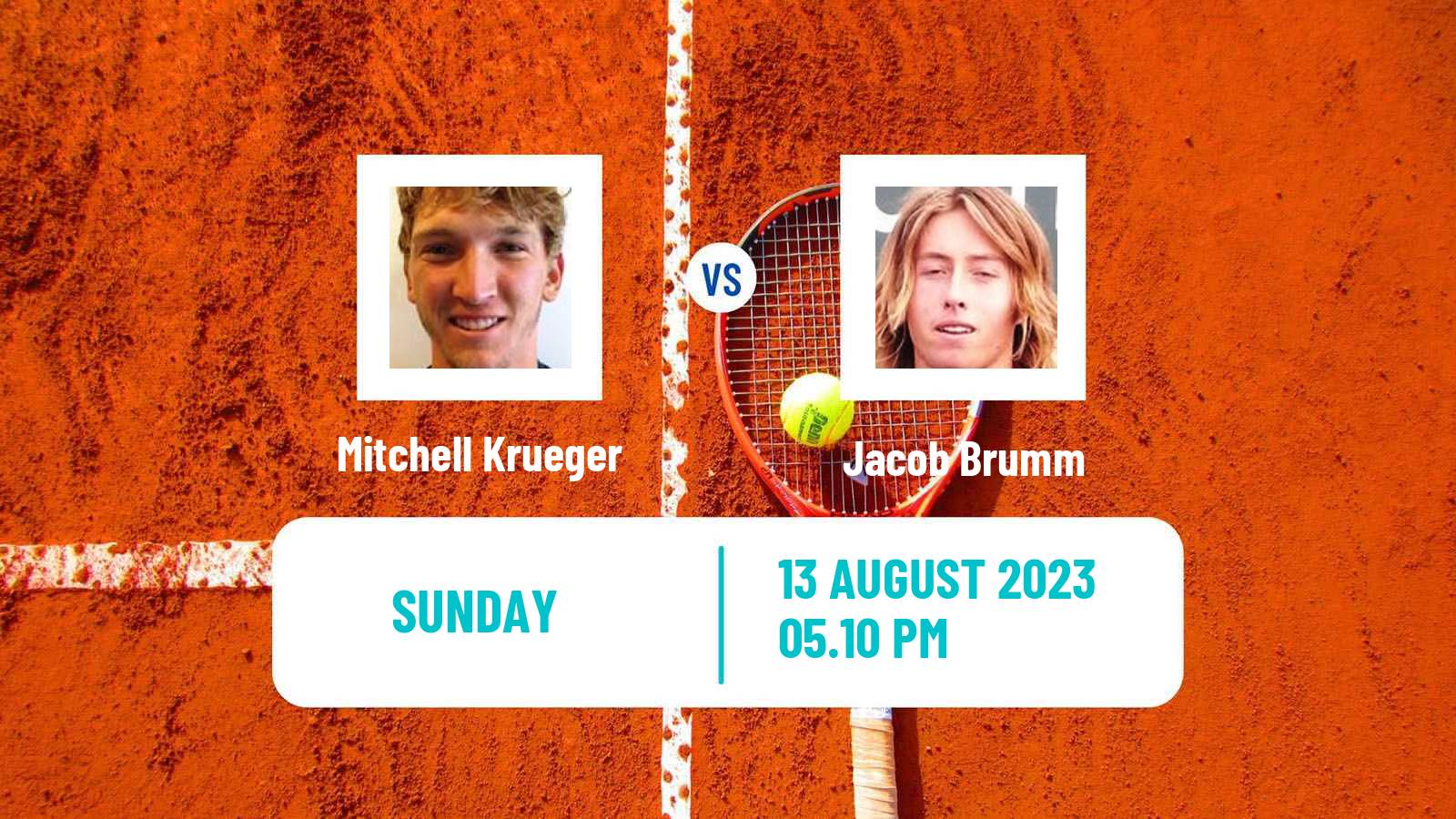 Tennis Stanford Challenger Men Mitchell Krueger - Jacob Brumm