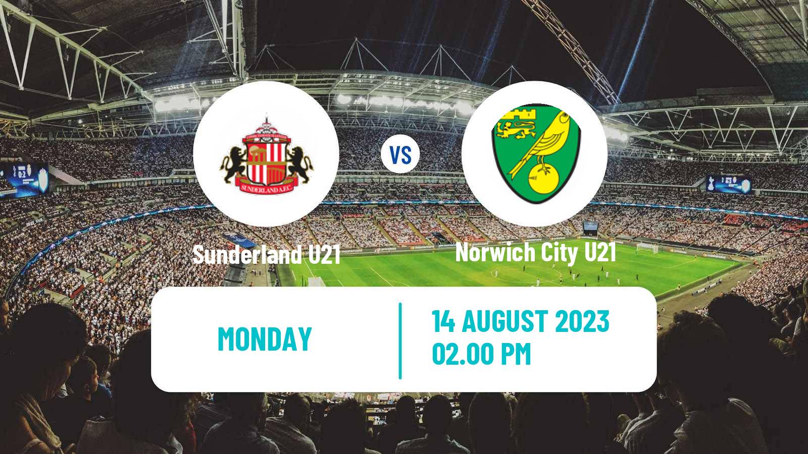 Soccer English Premier League 2 Sunderland U21 - Norwich City U21