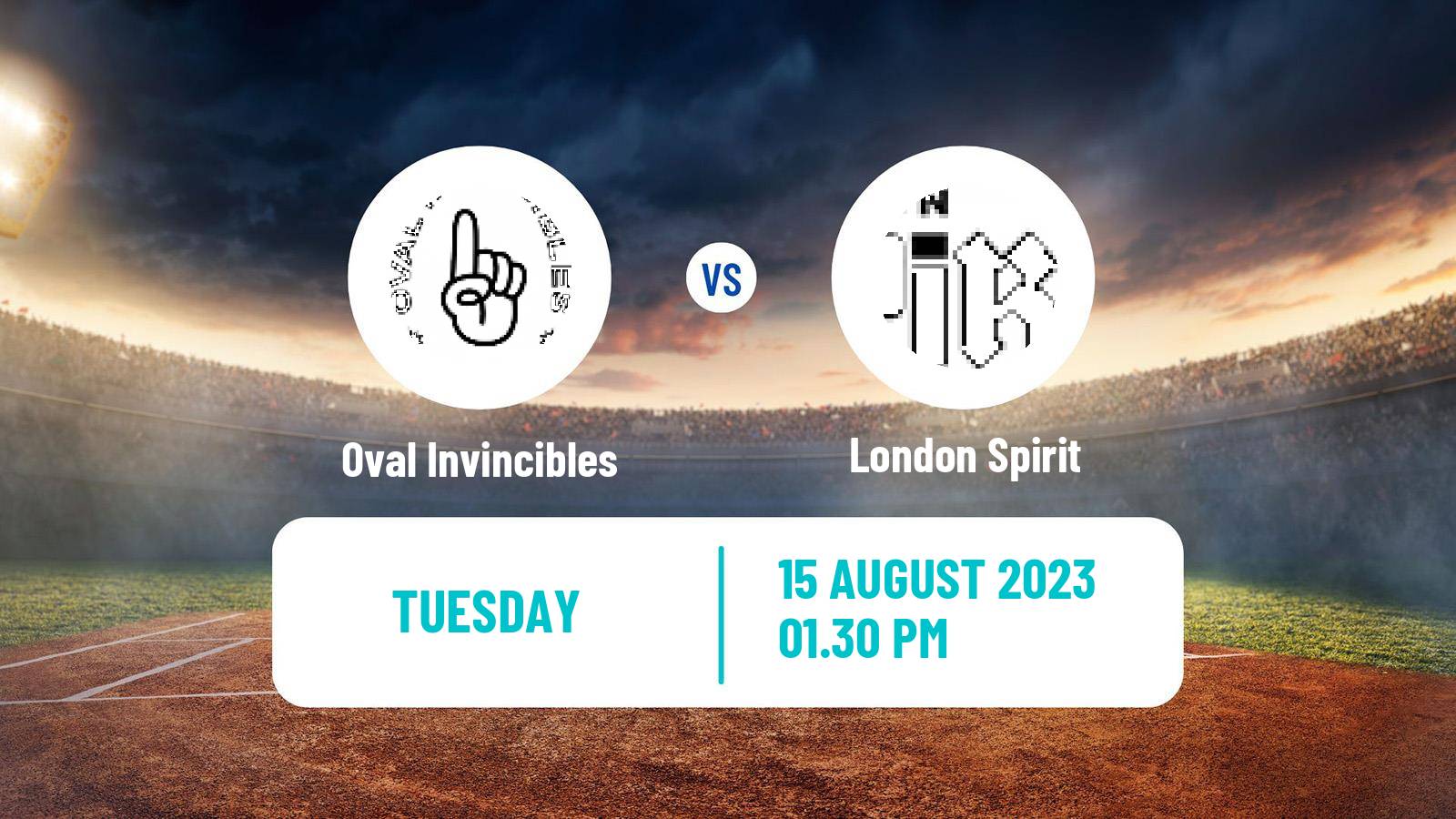 Cricket United Kingdom The Hundred Cricket Oval Invincibles - London Spirit