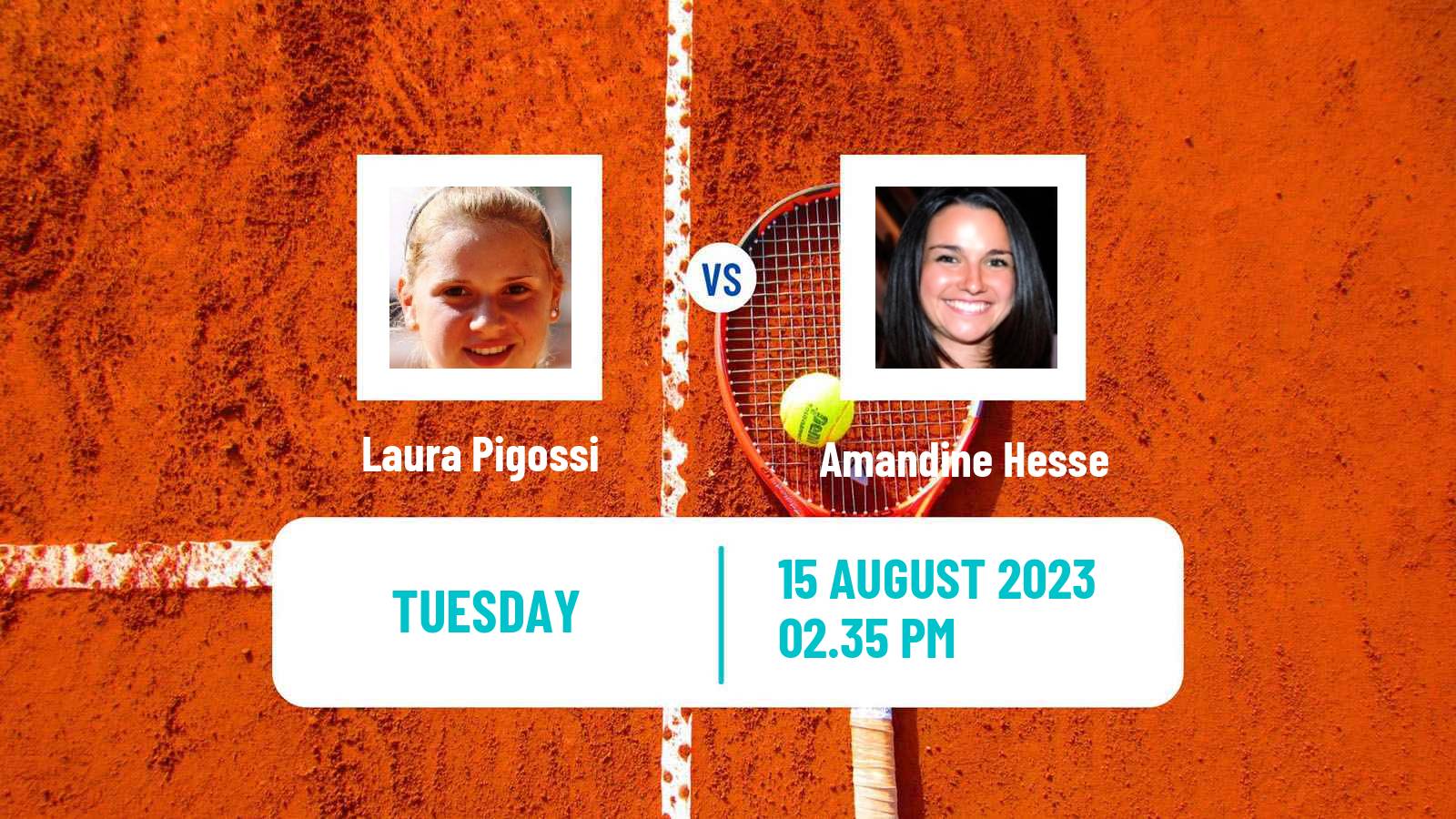 Tennis Barranquilla Challenger Women Laura Pigossi - Amandine Hesse