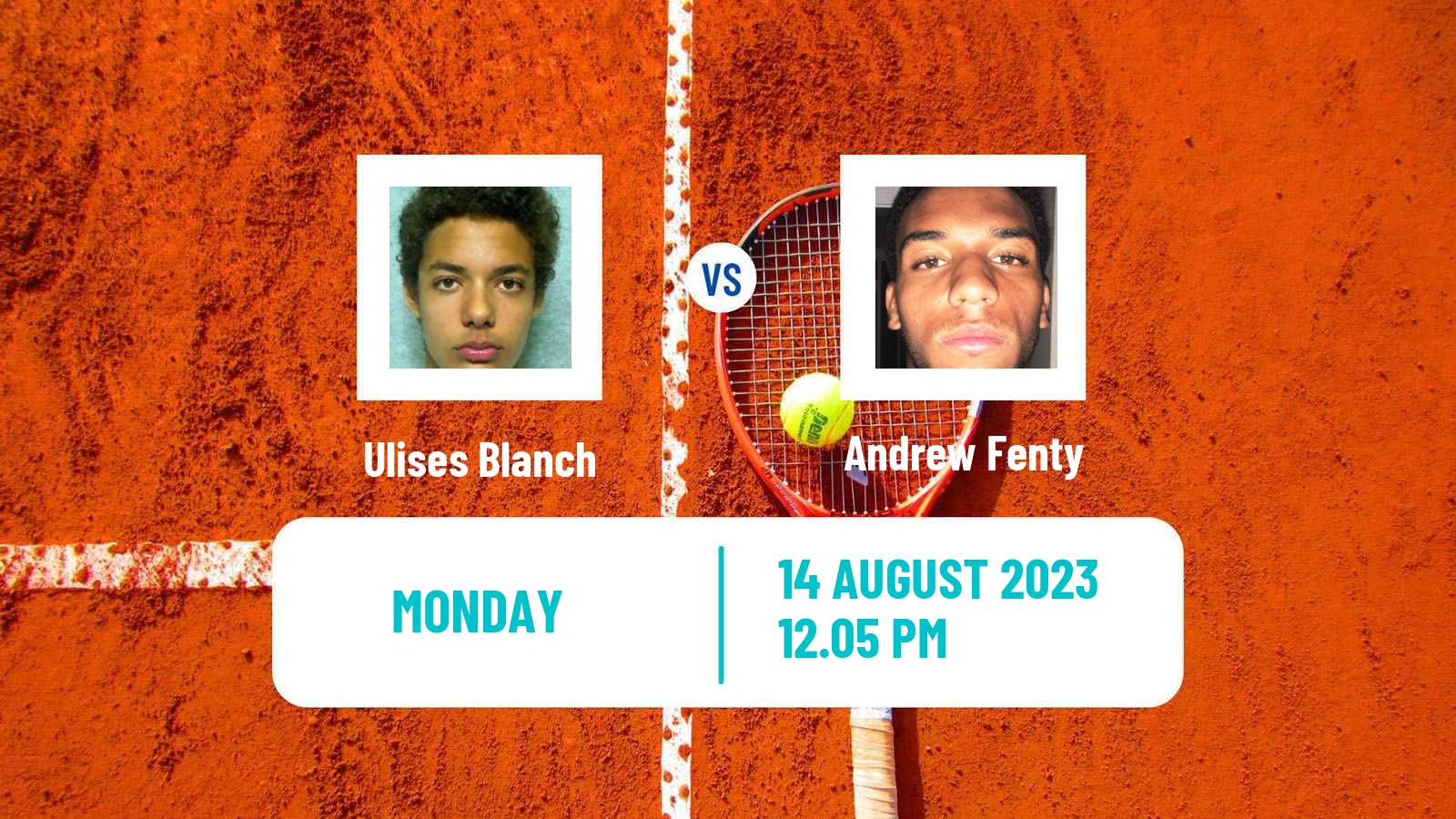 Tennis Winnipeg Challenger Men Ulises Blanch - Andrew Fenty