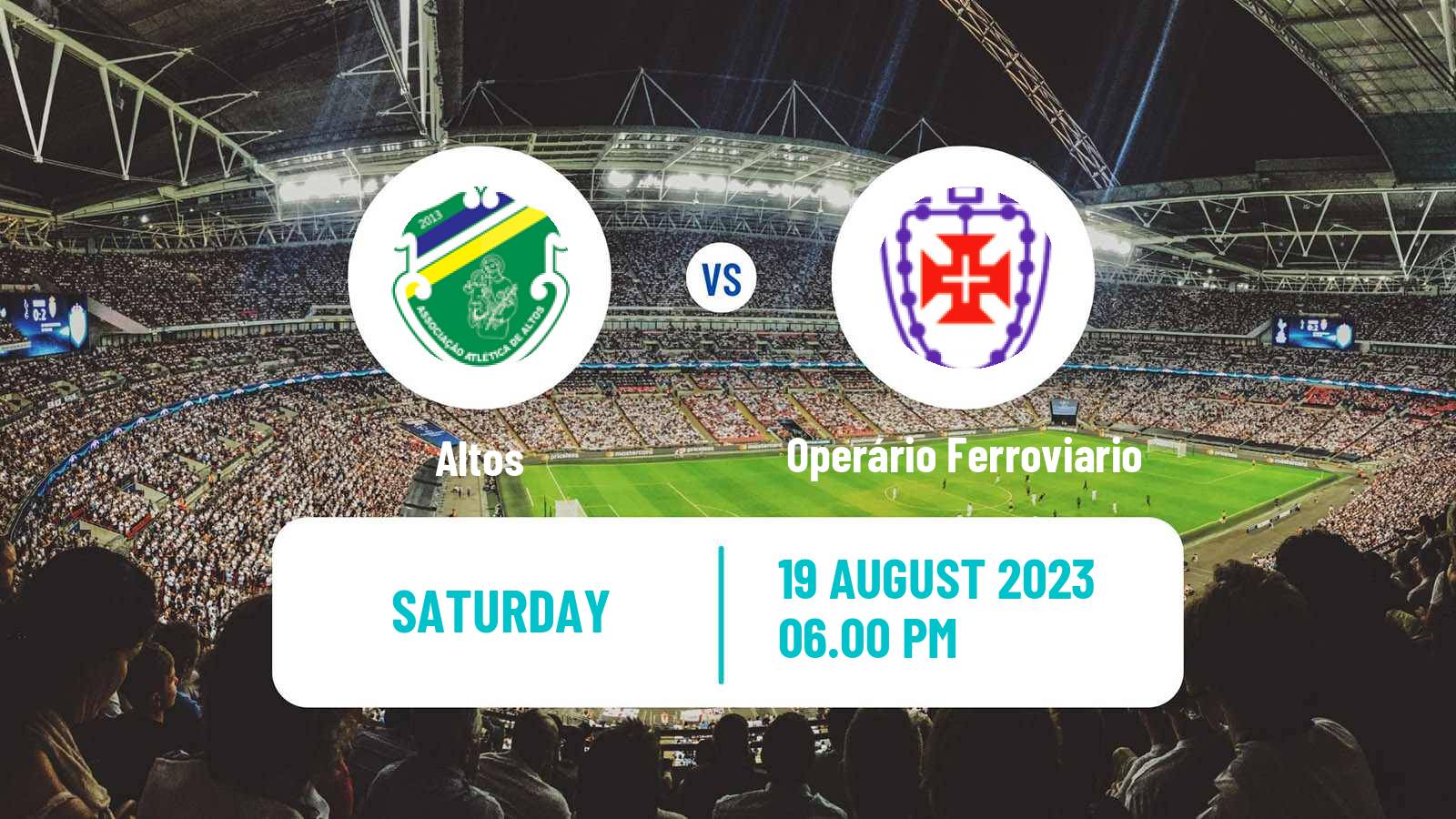 Soccer Brazilian Serie C Altos - Operário Ferroviario