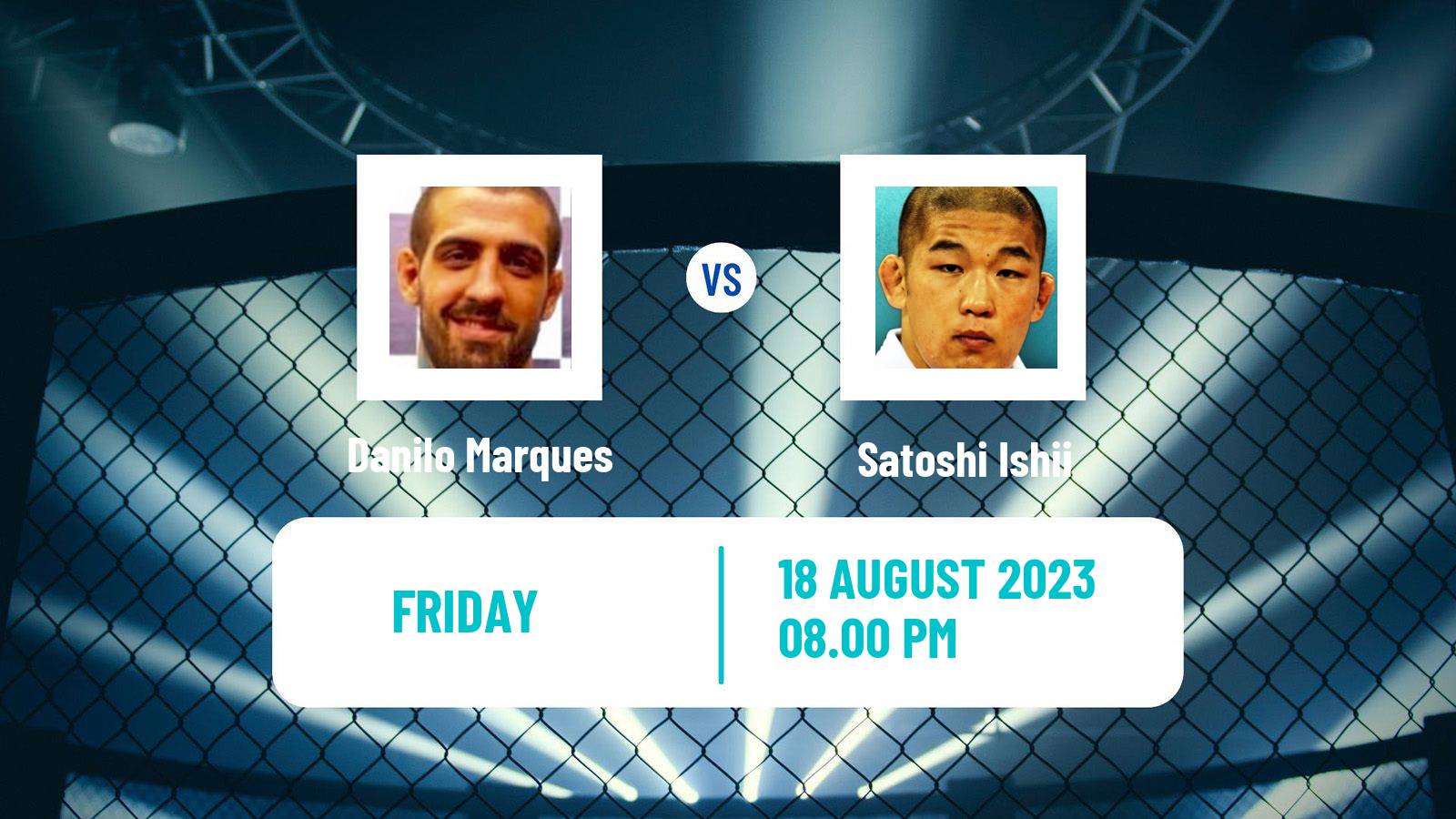 MMA Heavyweight Pfl Men Danilo Marques - Satoshi Ishii