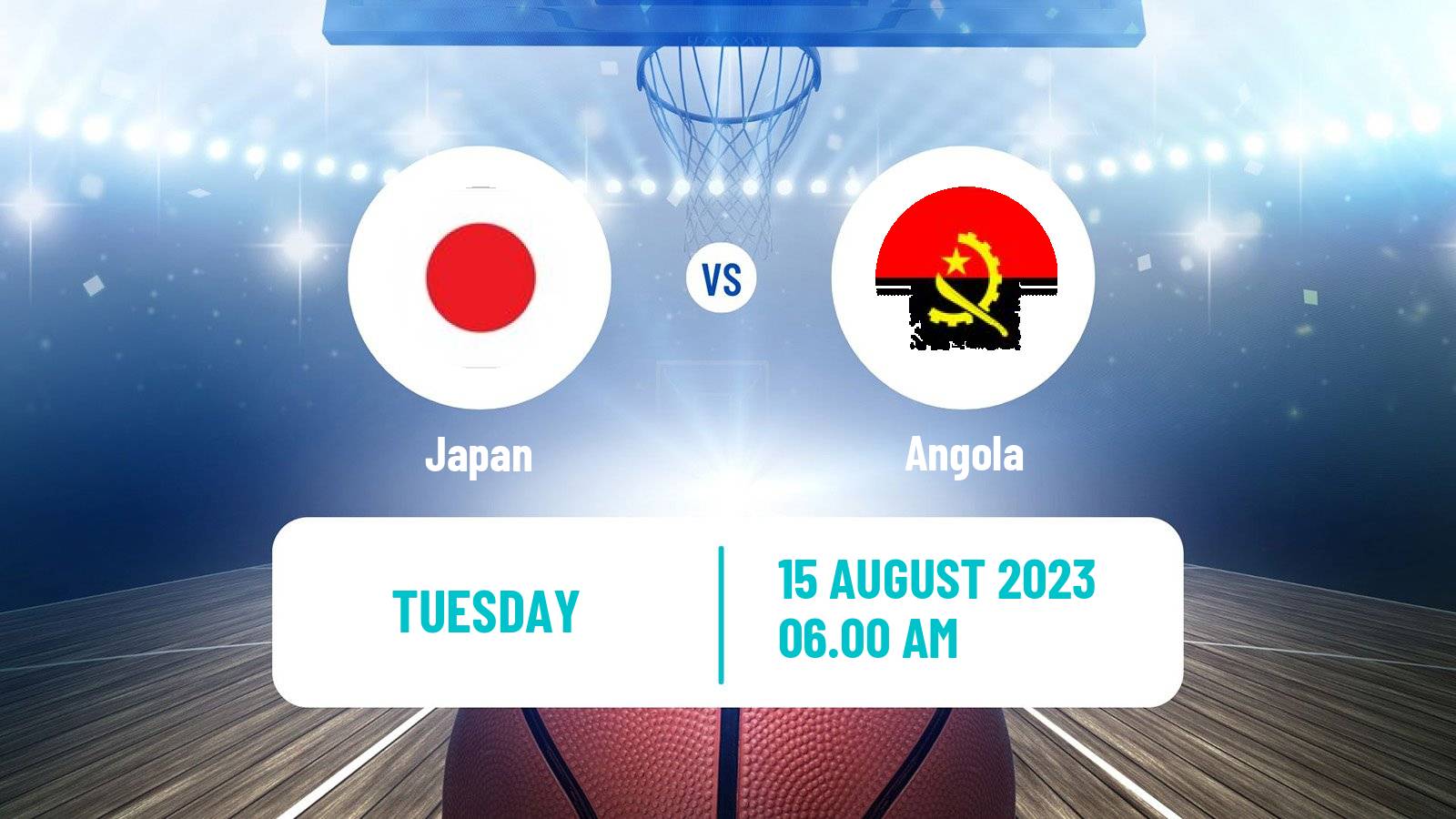 Basketball Friendly International Basketball Japan - Angola