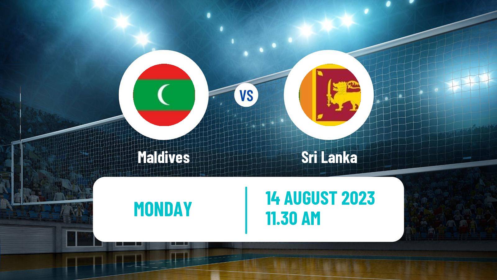 Volleyball Friendly International Volleyball Maldives - Sri Lanka