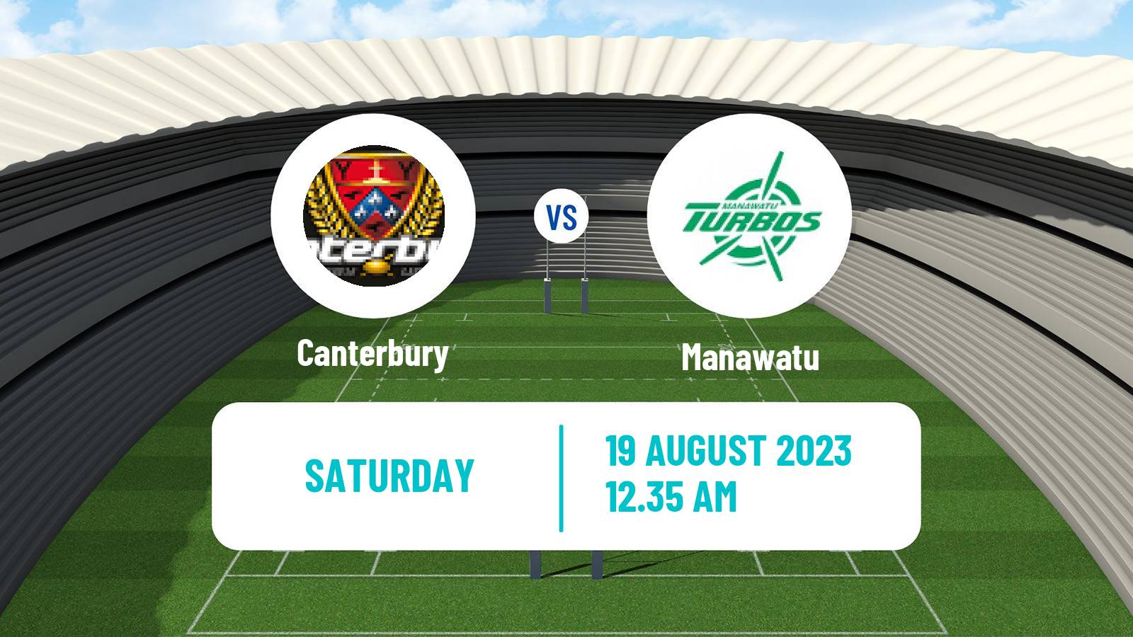 Rugby union New Zealand Bunnings NPC Canterbury - Manawatu