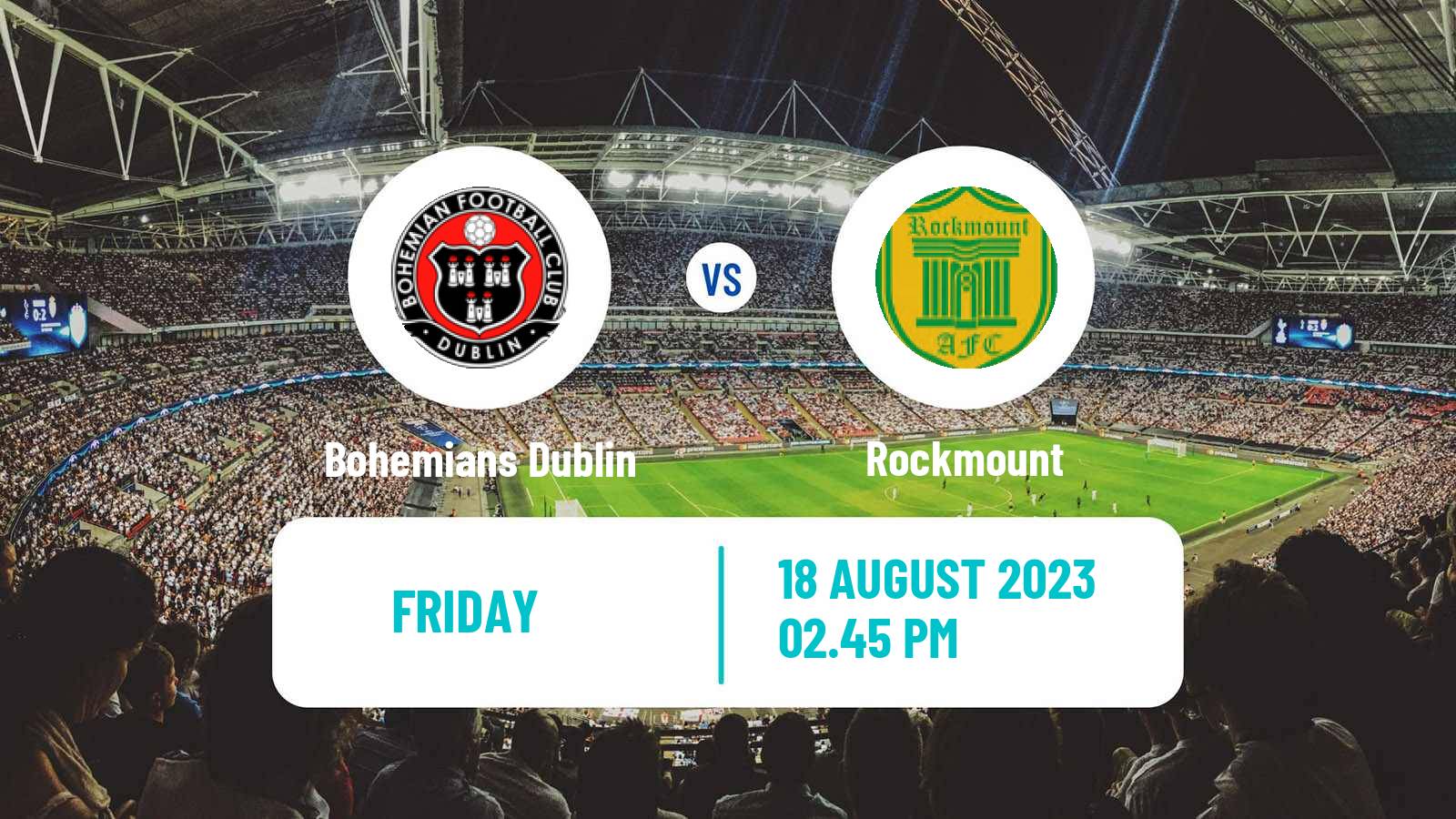 Soccer Irish FAI Cup Bohemians Dublin - Rockmount