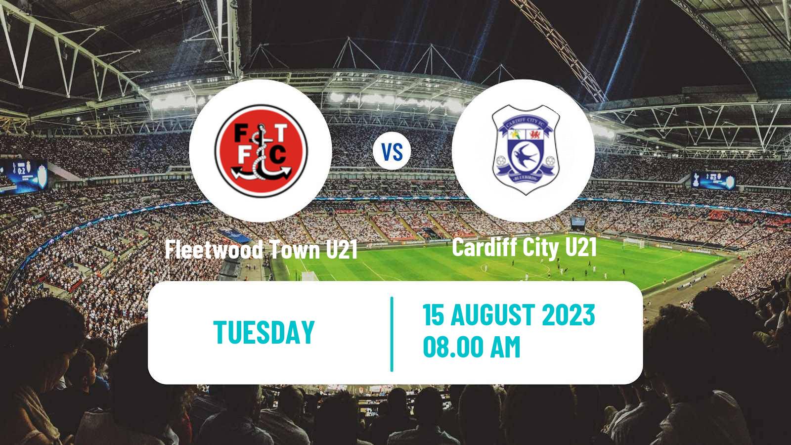 Soccer English Professional Development League Fleetwood Town U21 - Cardiff City U21