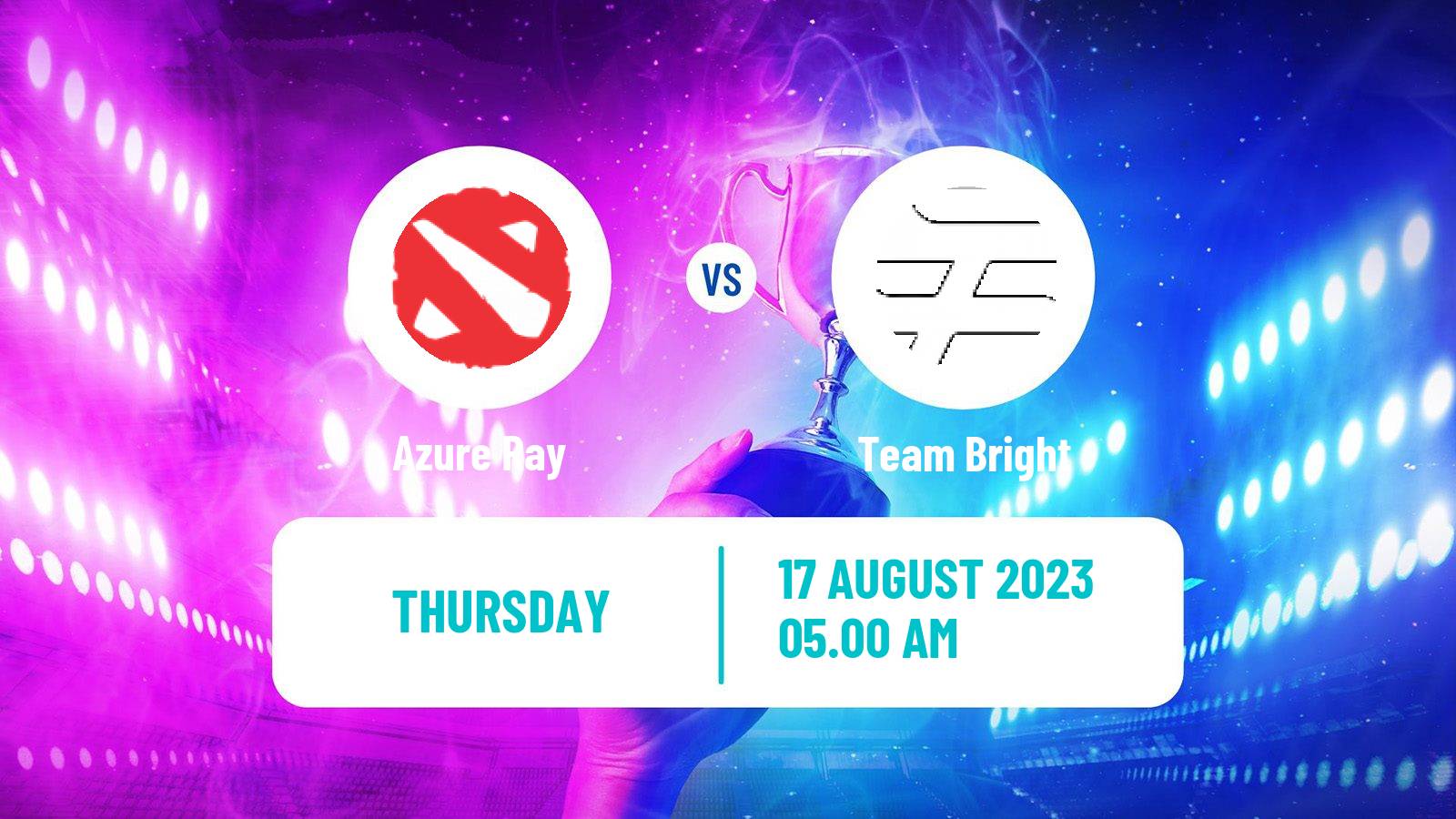 Esports Dota 2 The International Azure Ray - Team Bright