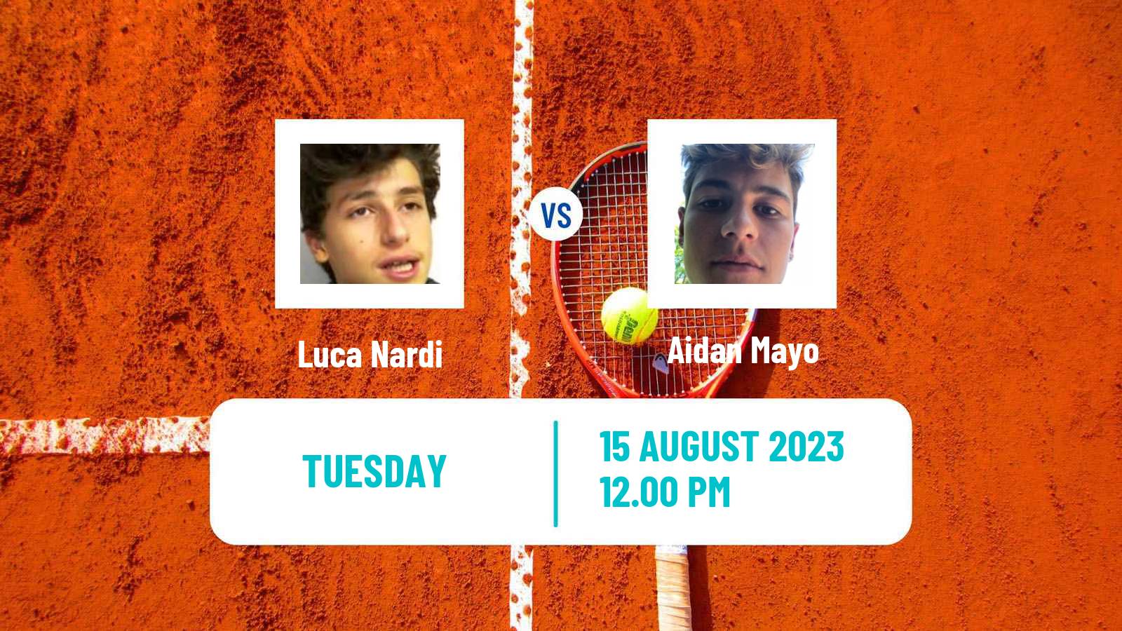 Tennis Winnipeg Challenger Men Luca Nardi - Aidan Mayo