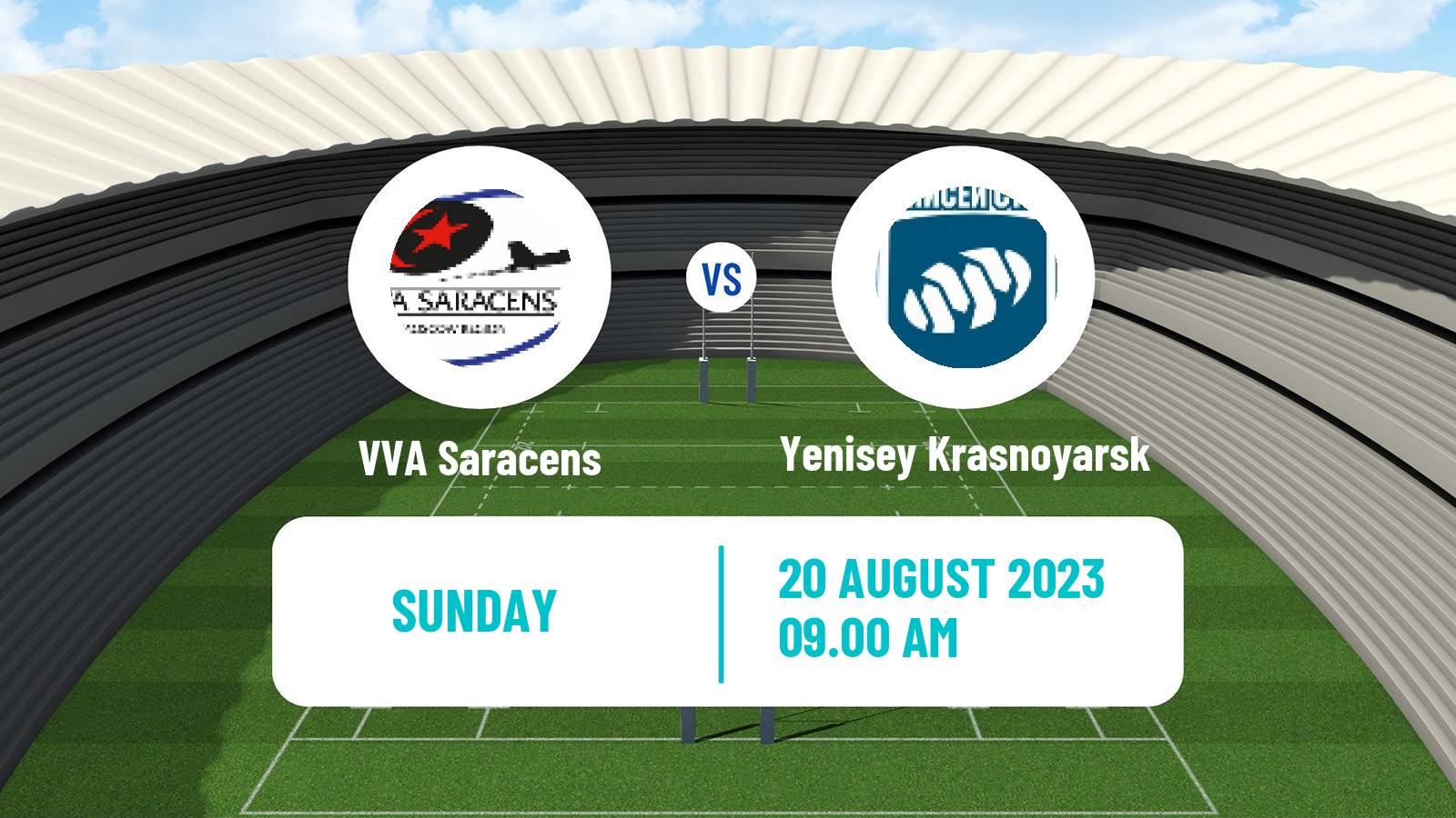 Rugby union Russian Premier League Rugby VVA Saracens - Yenisey Krasnoyarsk