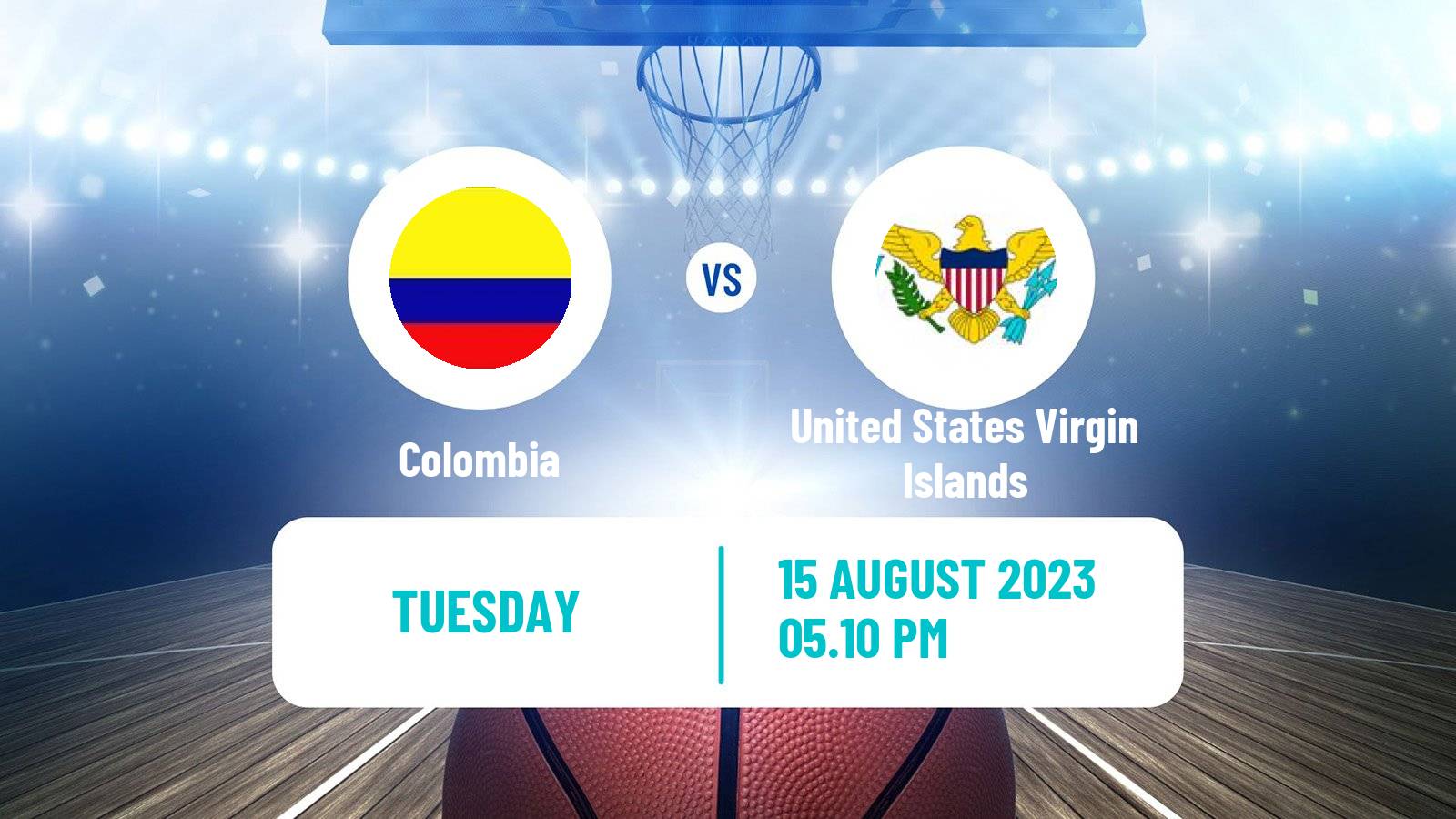 Basketball Olympic Games - Basketball Colombia - United States Virgin Islands