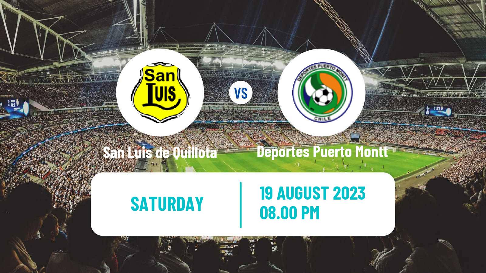 Soccer Chilean Primera B San Luis de Quillota - Deportes Puerto Montt