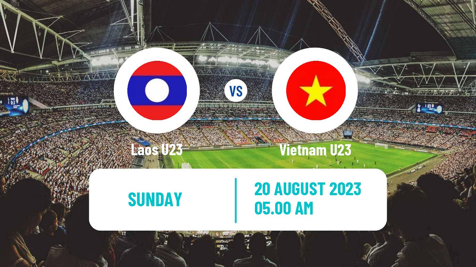 Soccer AFF Championship U23 Laos U23 - Vietnam U23