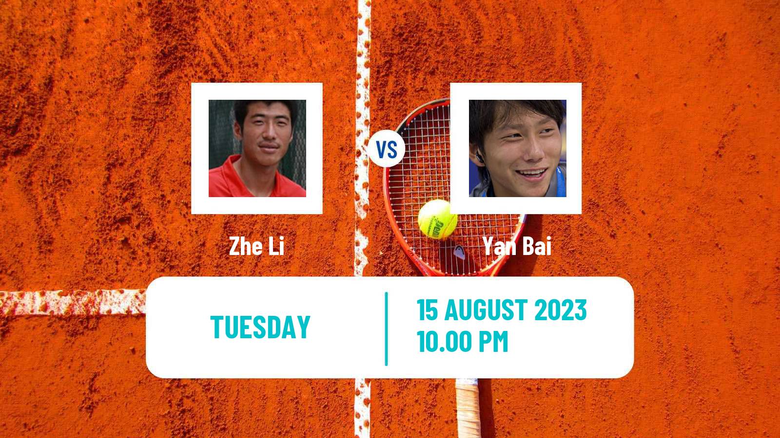 Tennis ITF M25 Yinchuan Men Zhe Li - Yan Bai