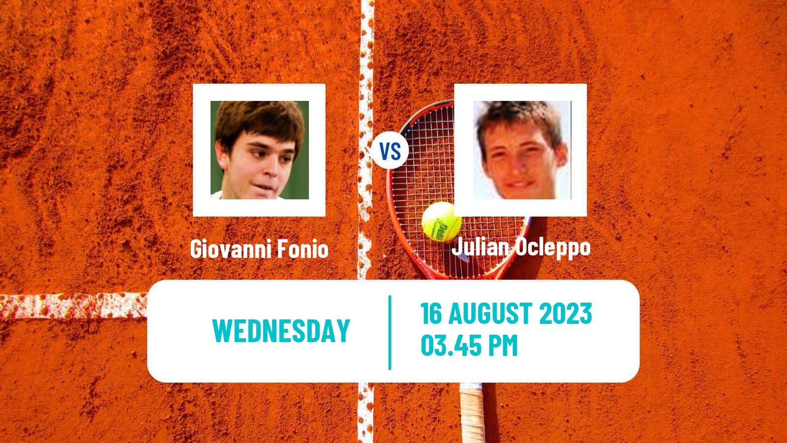 Tennis Todi Challenger Men Giovanni Fonio - Julian Ocleppo