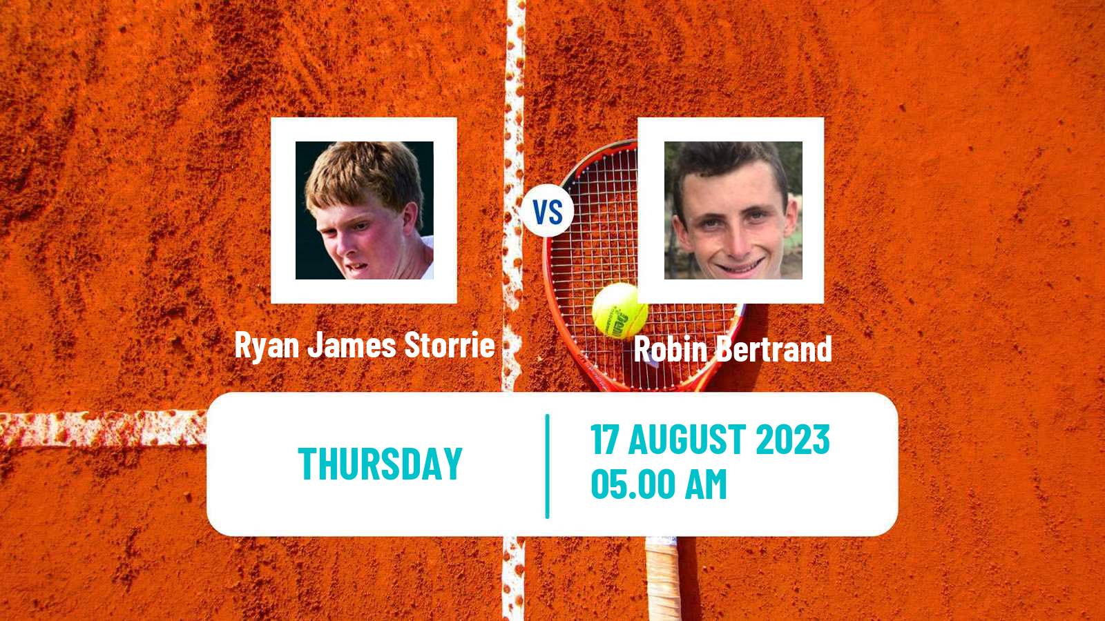 Tennis ITF M25 Aldershot Men Ryan James Storrie - Robin Bertrand