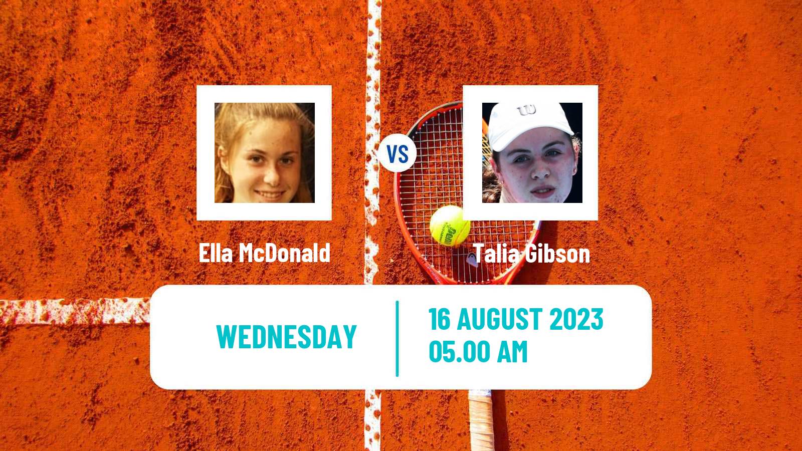 Tennis ITF W25 Aldershot Women Ella McDonald - Talia Gibson