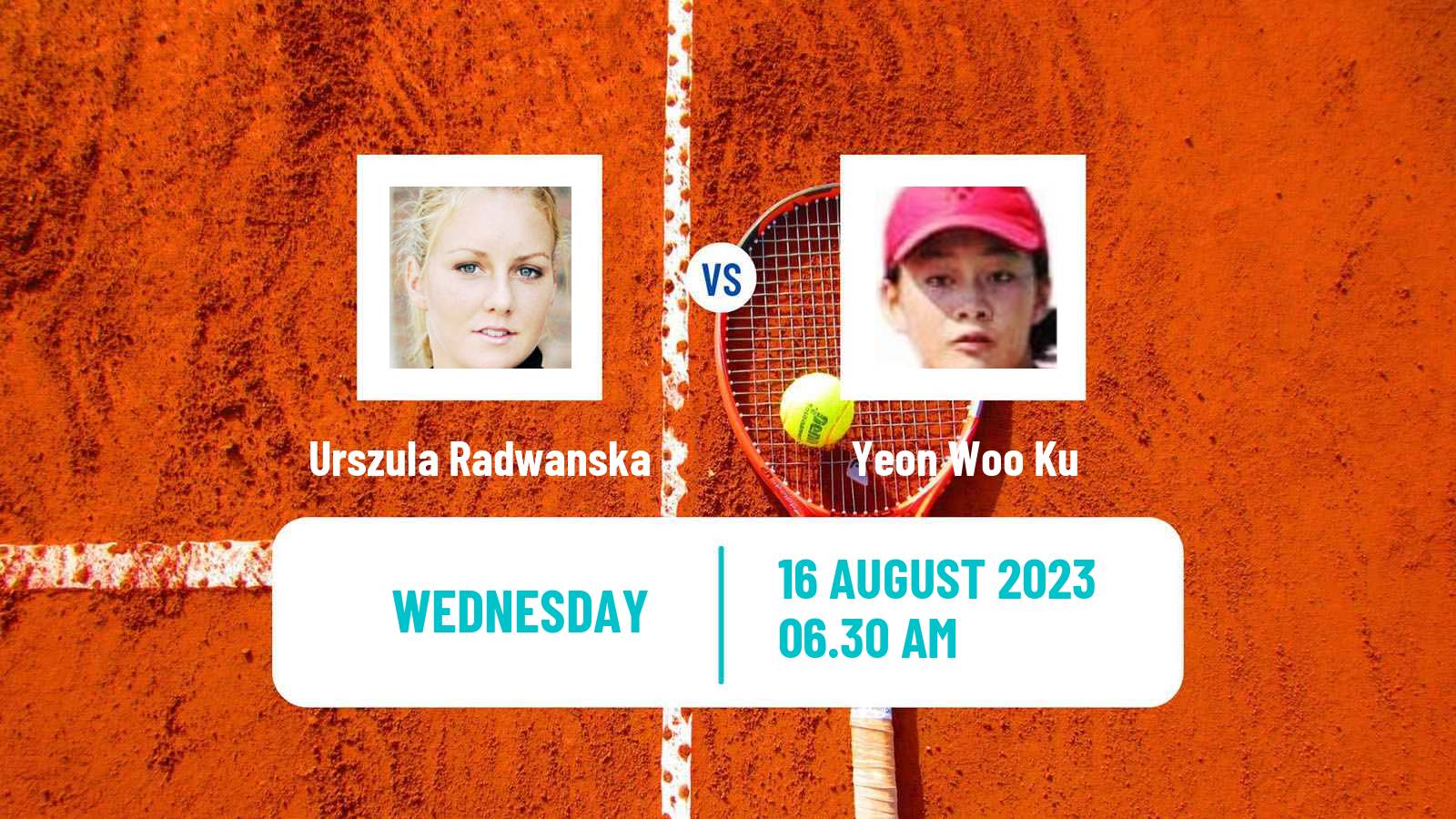 Tennis ITF W25 Aldershot Women Urszula Radwanska - Yeon Woo Ku