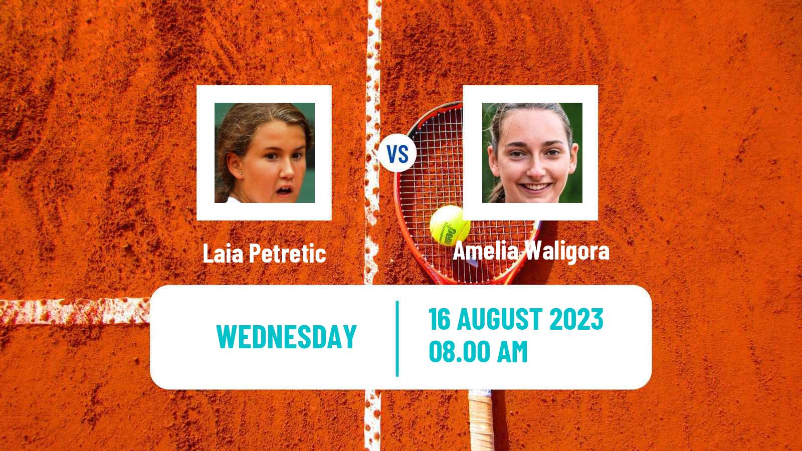 Tennis ITF W15 Duffel Women Laia Petretic - Amelia Waligora