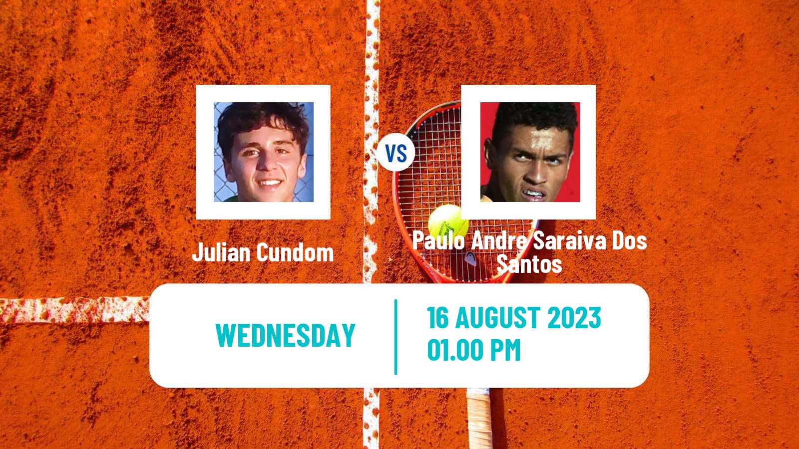 Tennis ITF M15 Belem Men Julian Cundom - Paulo Andre Saraiva Dos Santos