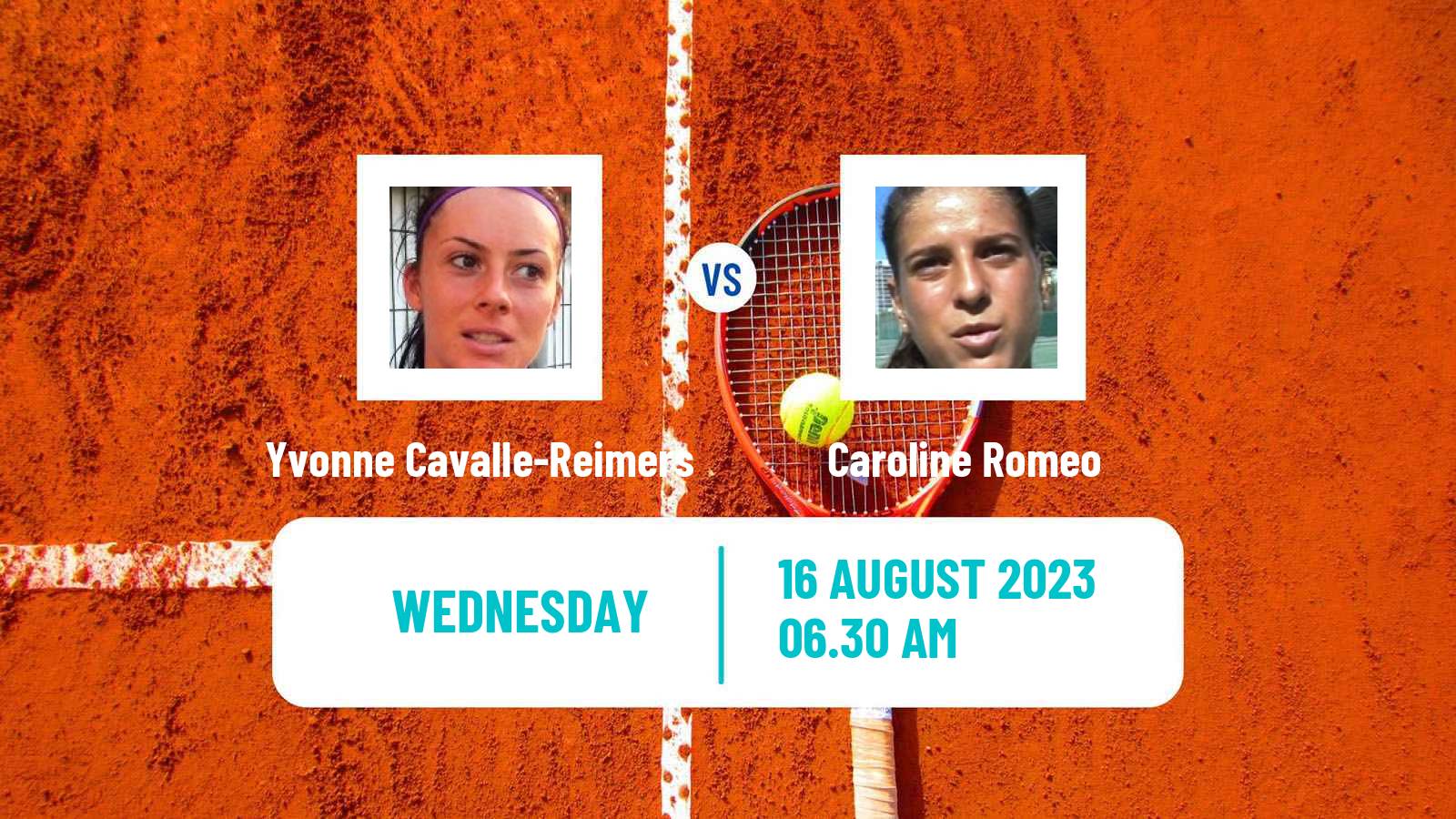 Tennis ITF W25 Ourense Women Yvonne Cavalle-Reimers - Caroline Romeo