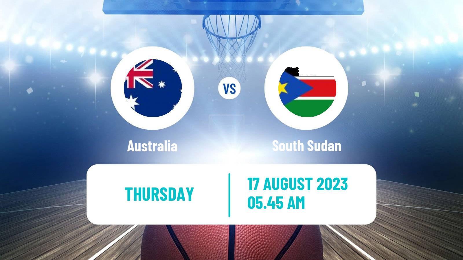 Basketball Friendly International Basketball Australia - South Sudan