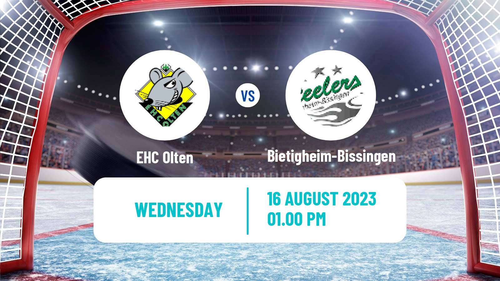 Hockey Club Friendly Ice Hockey Olten - Bietigheim-Bissingen