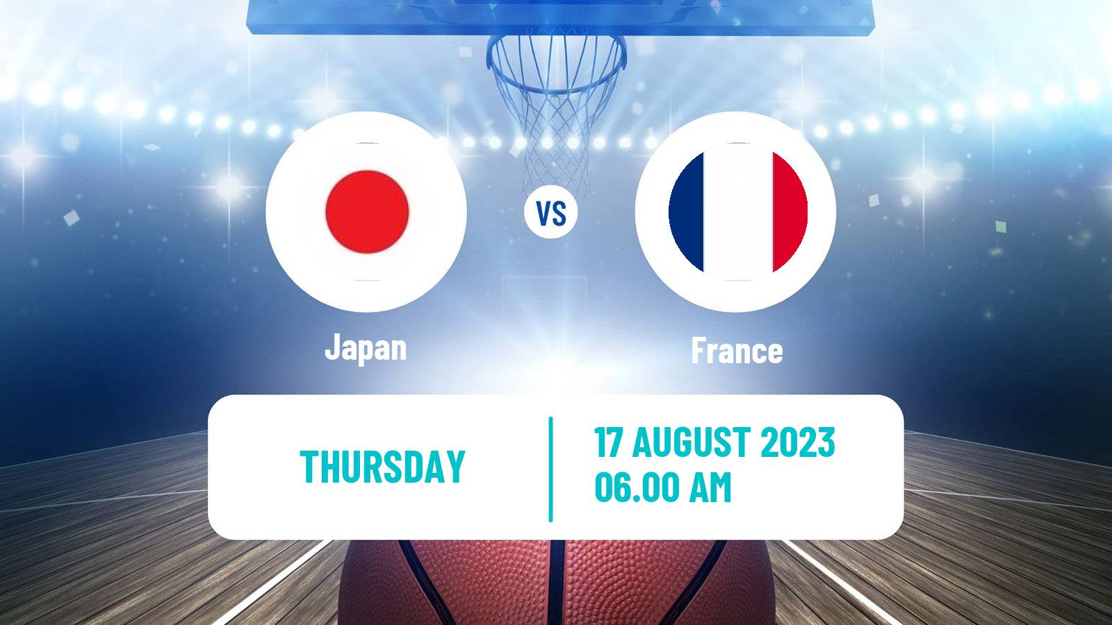 Basketball Friendly International Basketball Japan - France