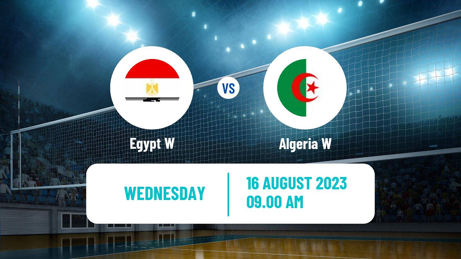 Volleyball African Championship Volleyball Women Egypt W - Algeria W