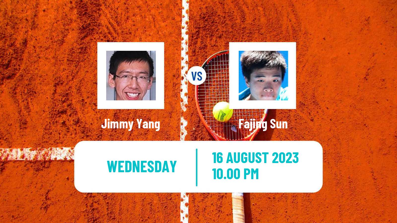 Tennis ITF M25 Yinchuan Men Jimmy Yang - Fajing Sun